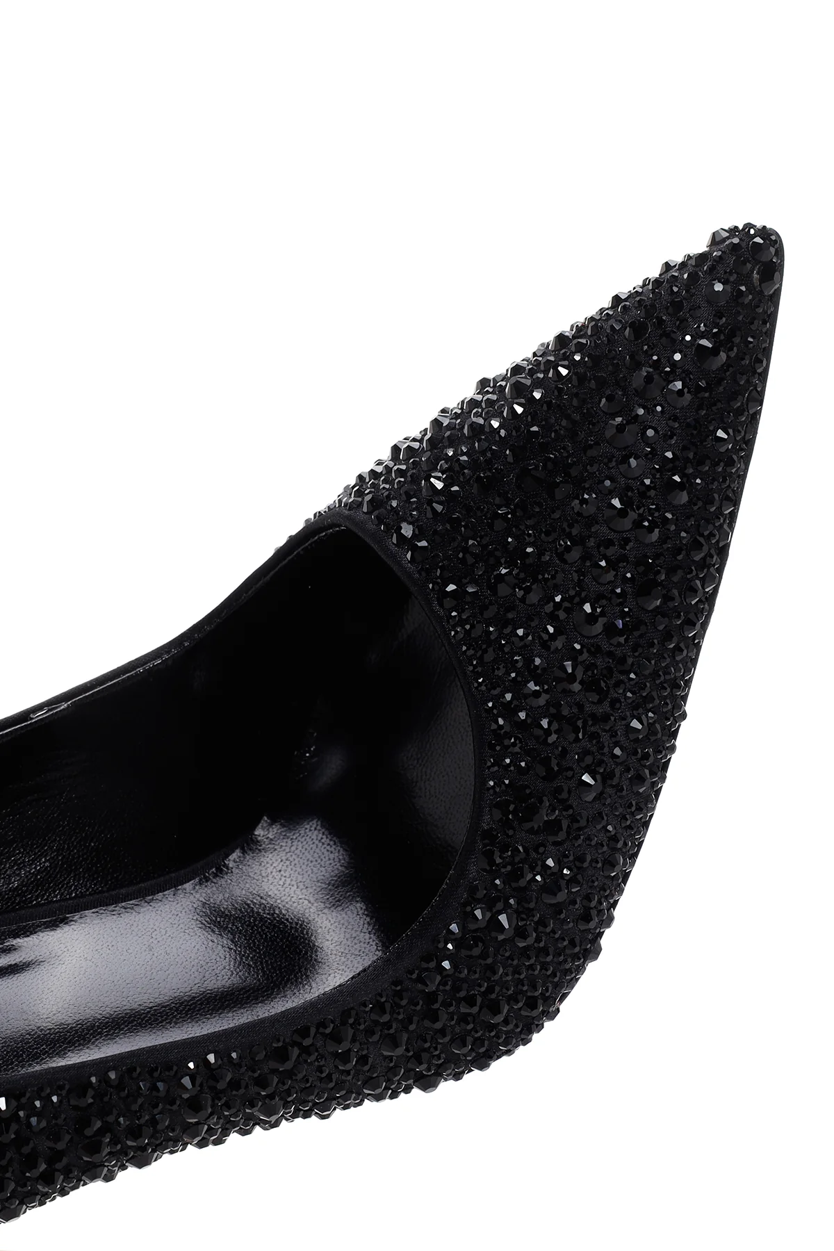 Kadın Siyah Deri İnce Yüksek Topuklu Stiletto - Image 10
