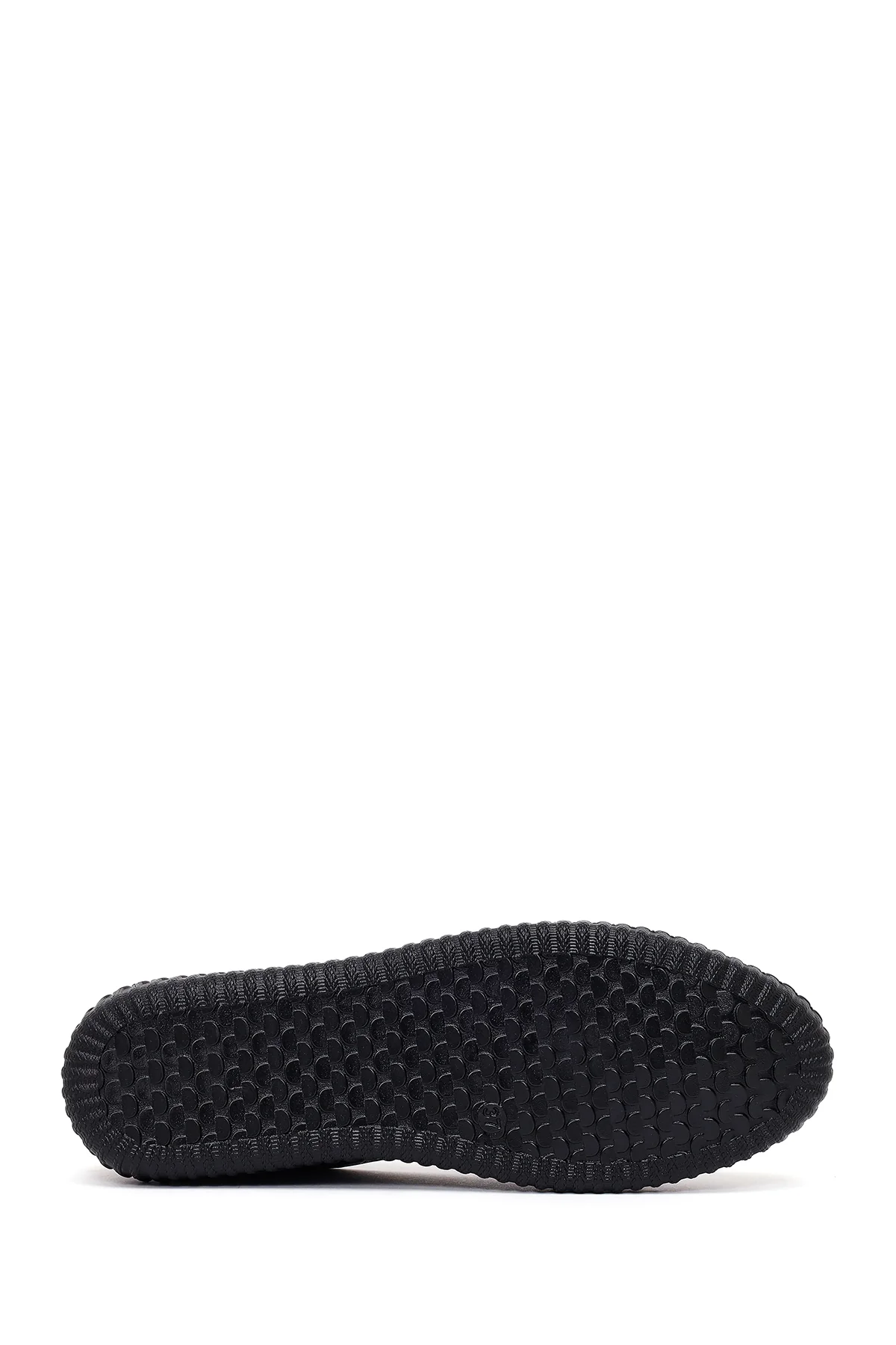 Kadın Siyah Deri Konfor Loafer - Image 5