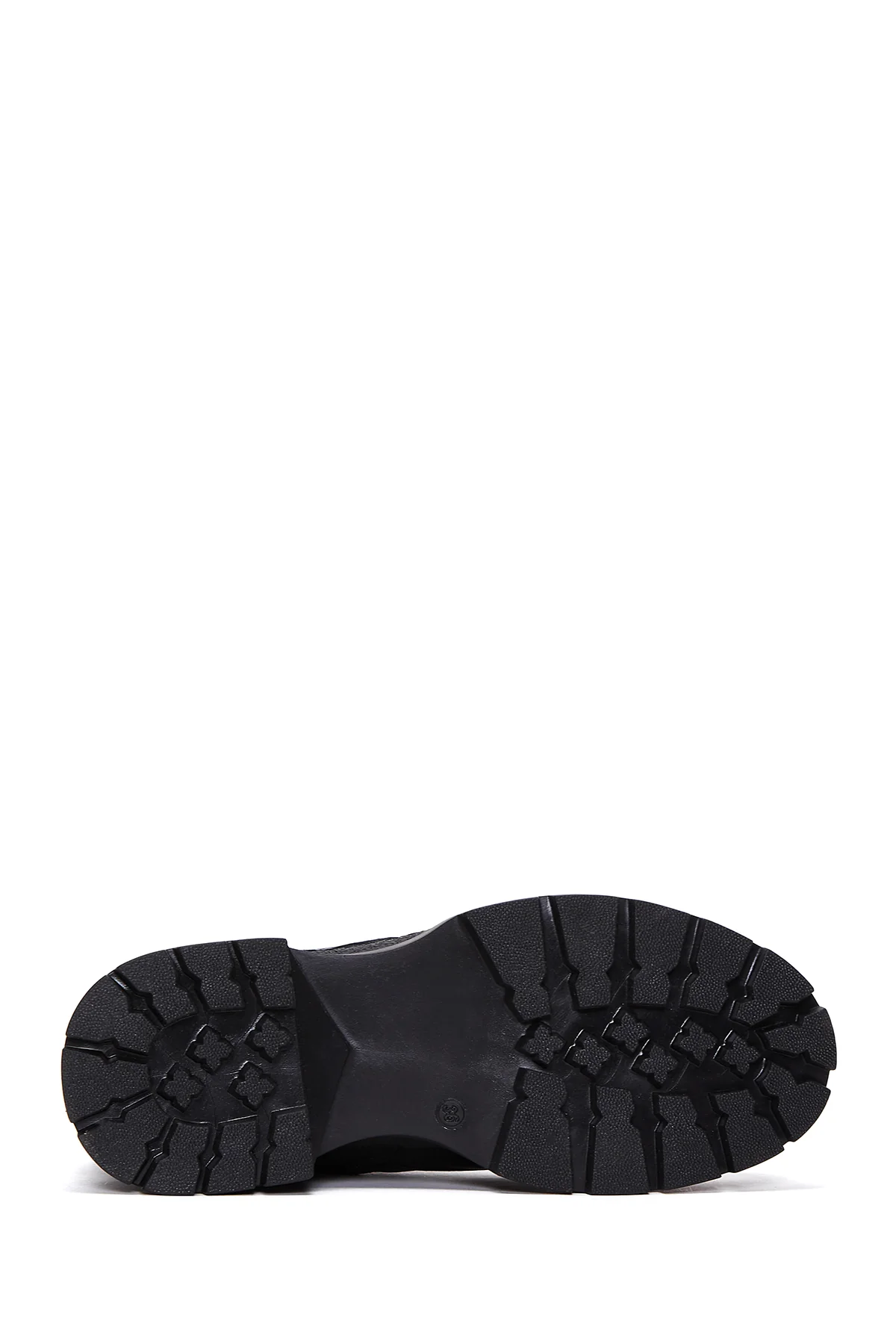 Kadın Siyah Deri Postal Bot - Image 4