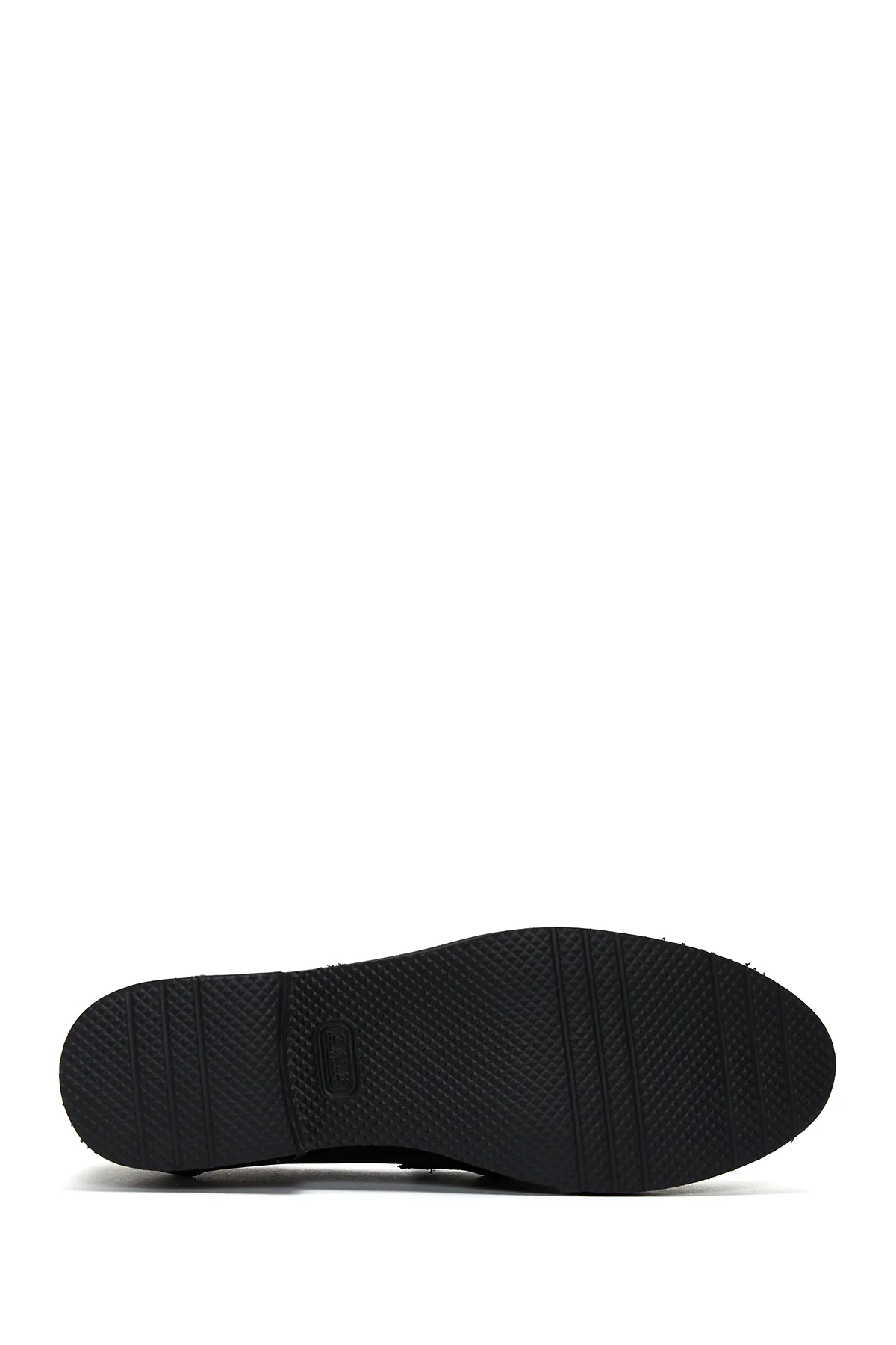 Kadın Siyah Deri Tokalı Loafer - Image 4
