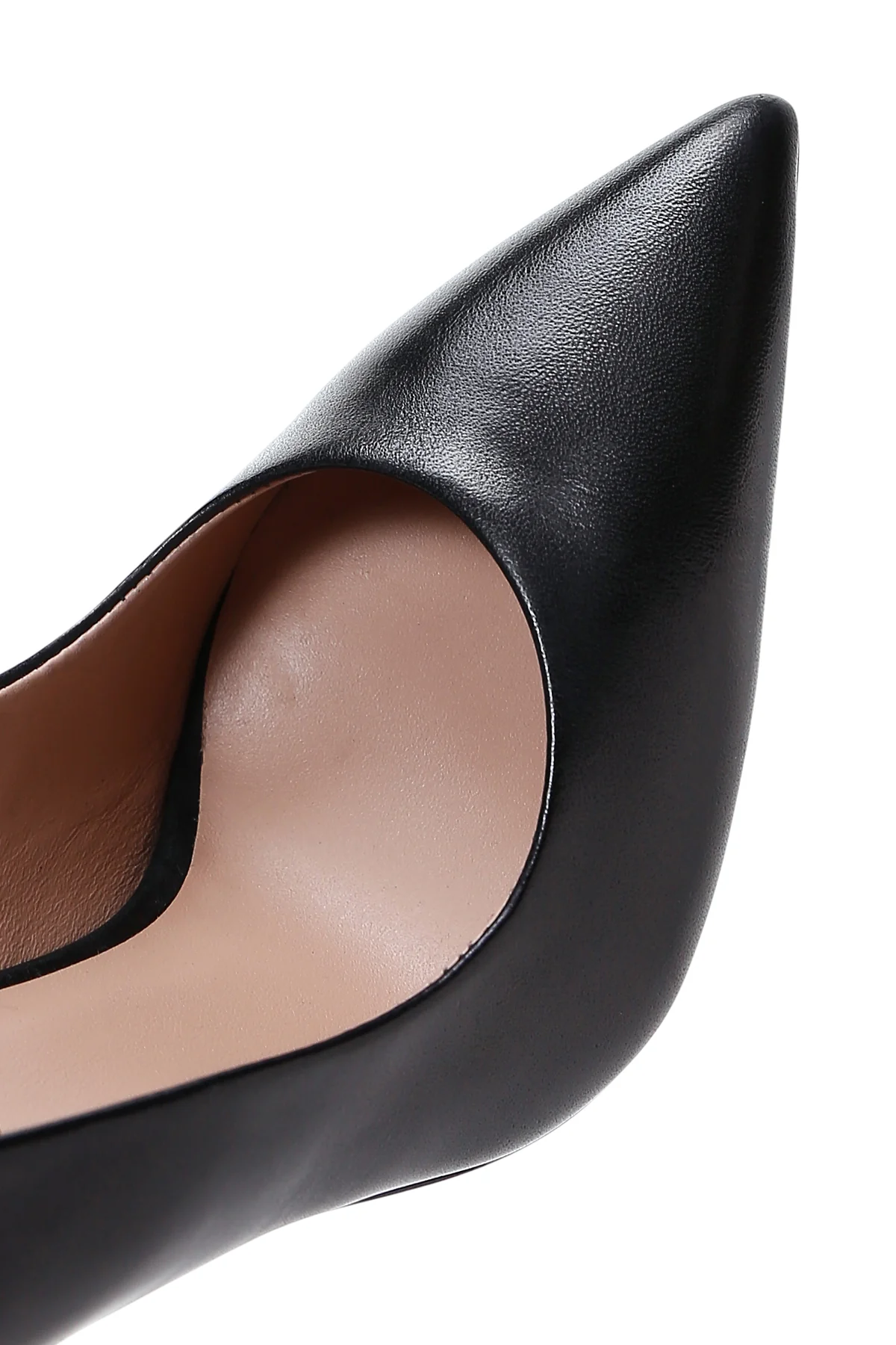 Kadın Siyah Deri Yüksek Topuklu Stiletto - Image 7