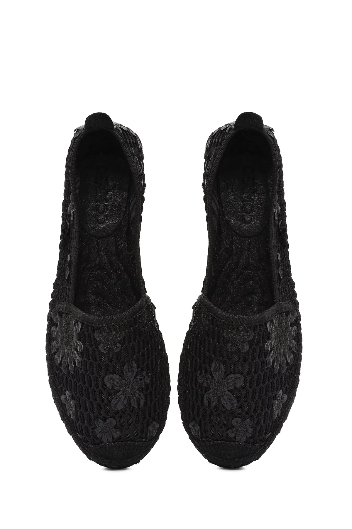 Kadın Siyah Desenli Espadril - Image 7