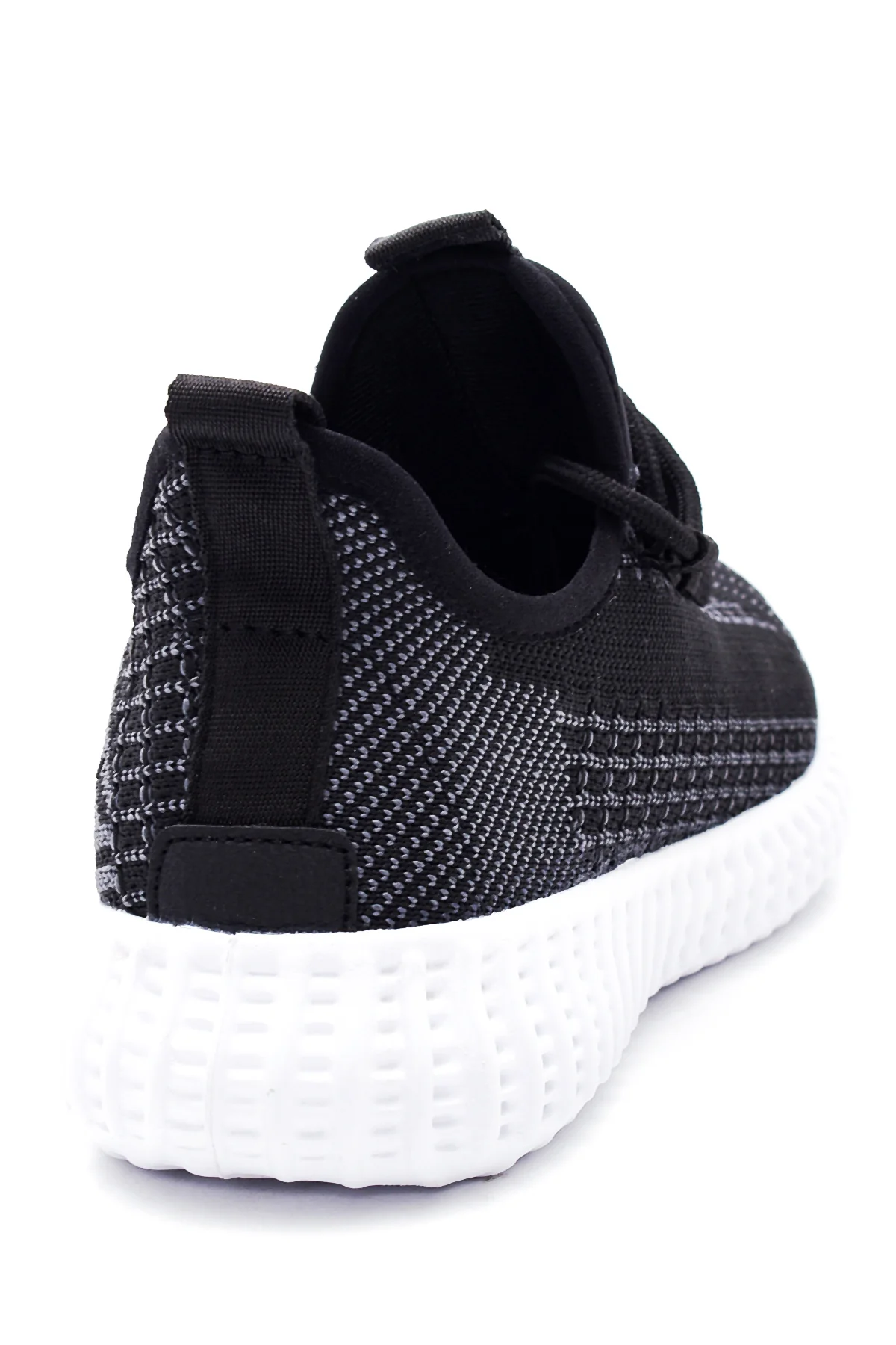 Kadın Siyah Desenli Sneaker - Image 7