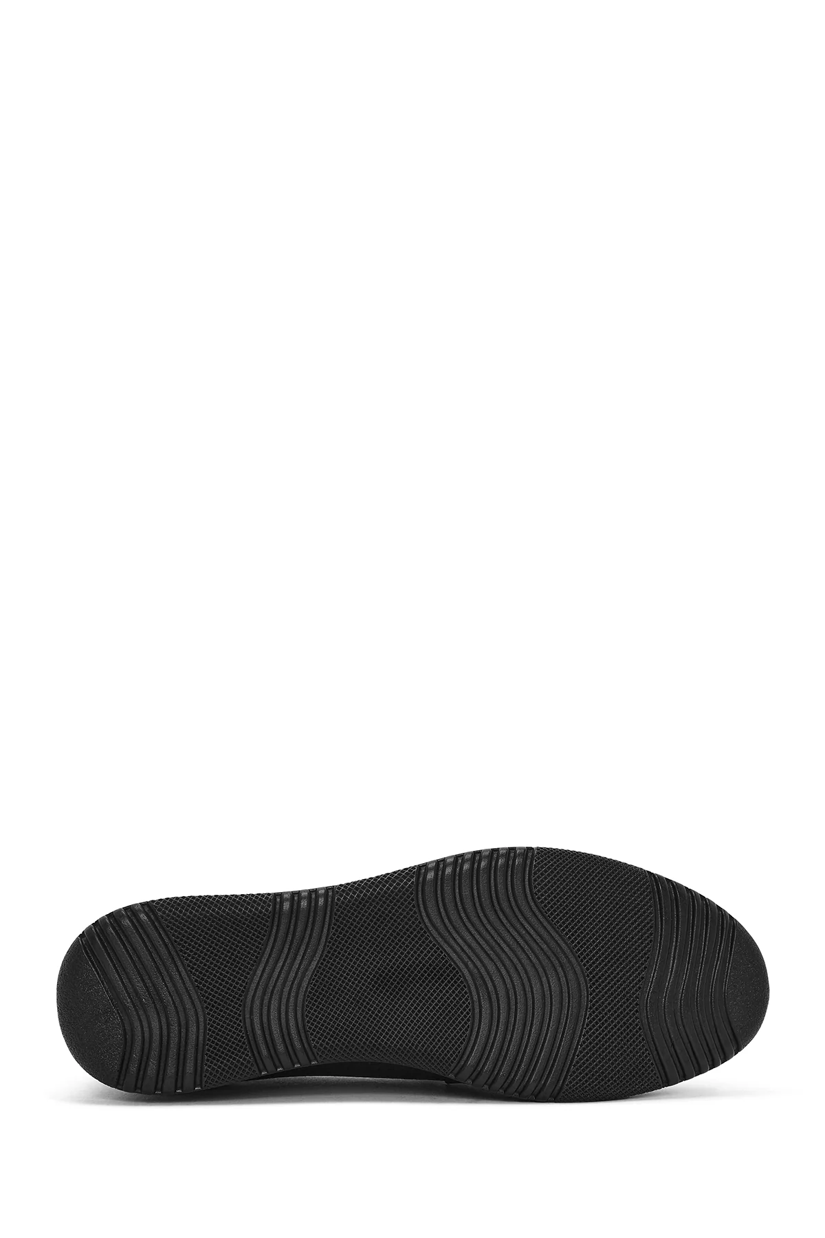 Kadın Siyah Dolgu Topuklu Deri Comfort Loafer - Image 5