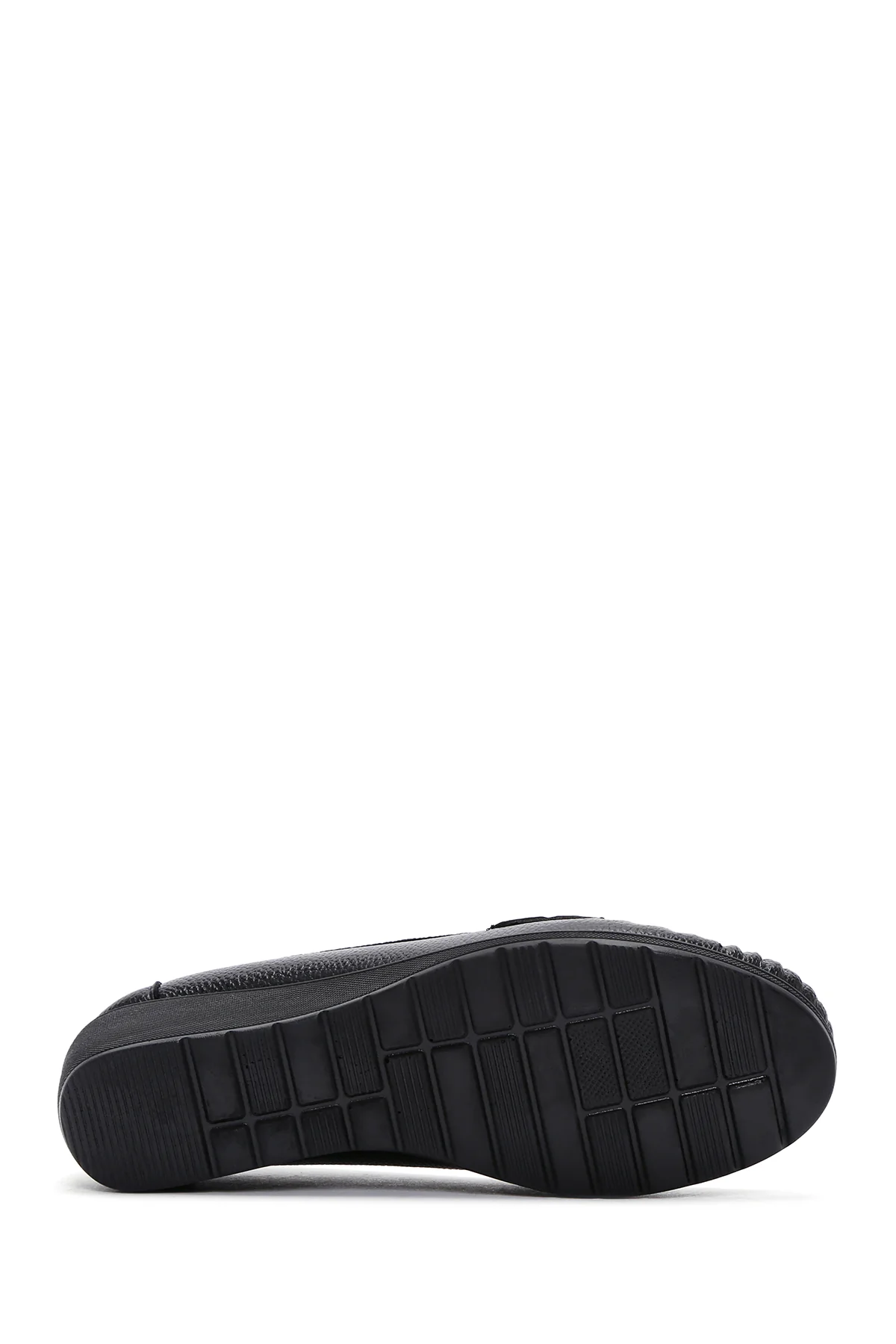 Kadın Siyah Dolgu Topuklu Loafer - Image 4