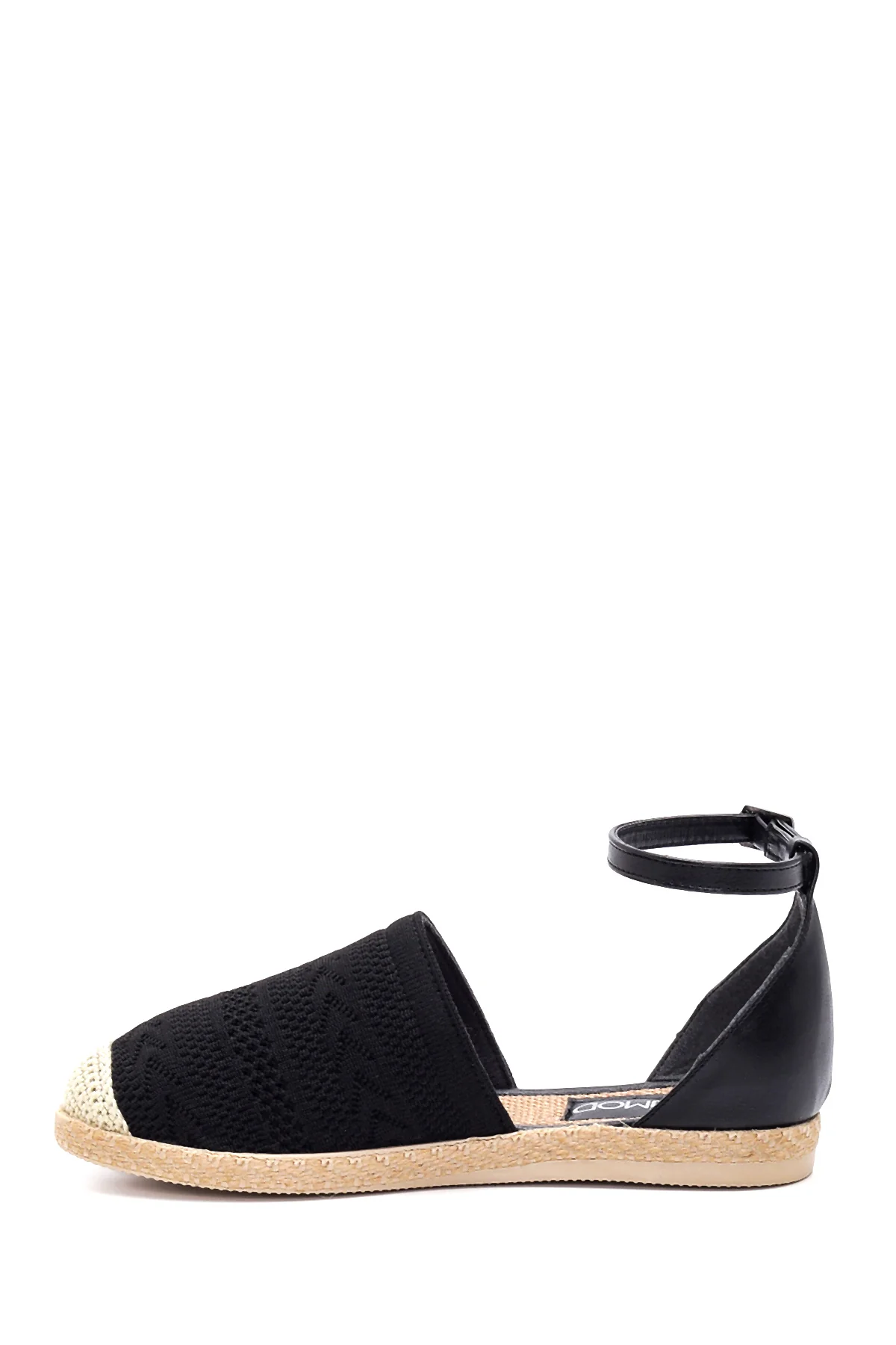 Kadın Siyah Espadril - Image 2