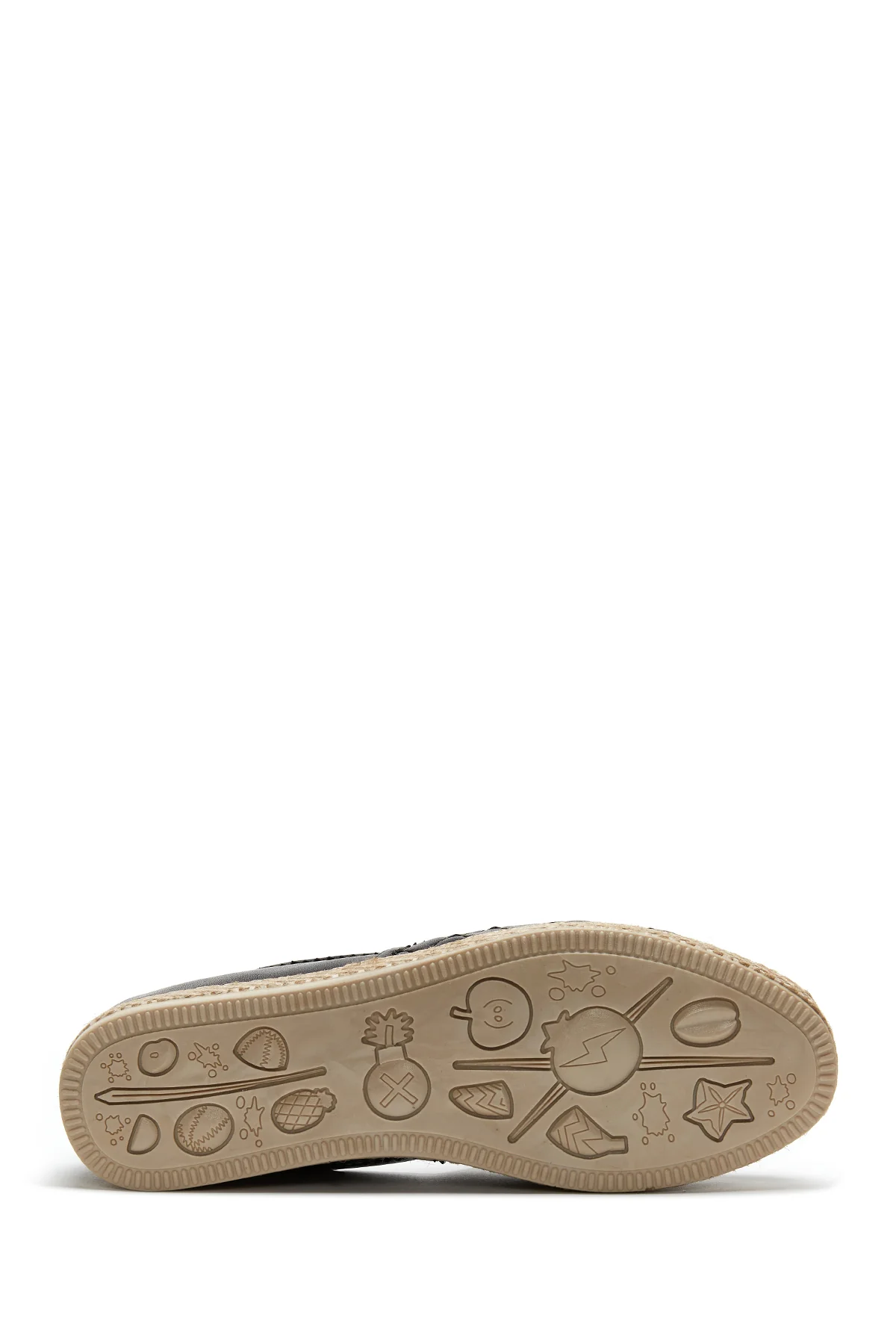 Kadın Siyah Espadril - Image 4
