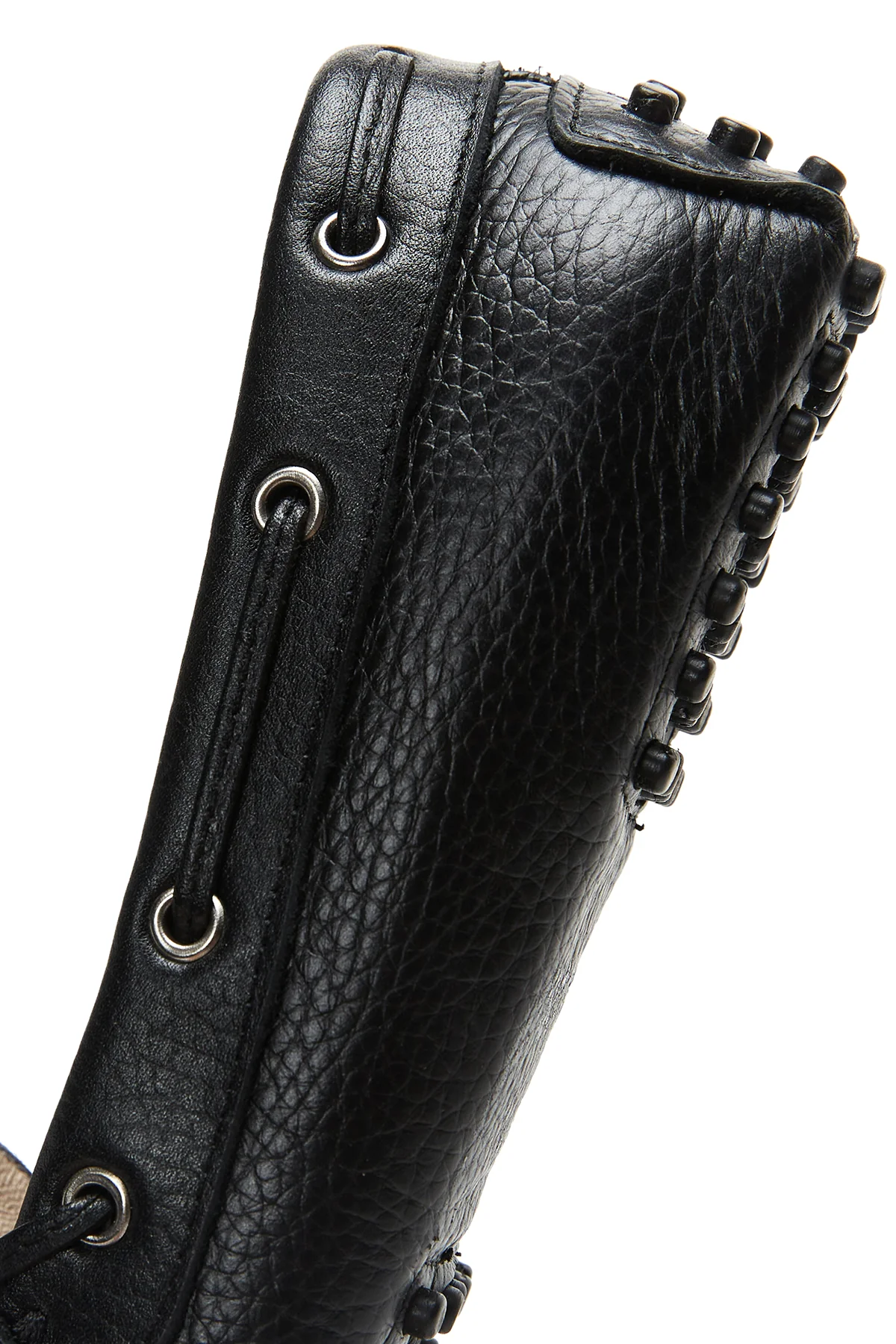 Kadın Siyah Fiyonk Detaylı Deri Loafer - Image 7