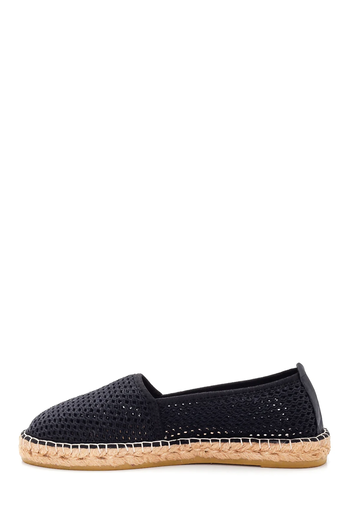 Kadın Siyah Hasır Taban Espadril - Image 2