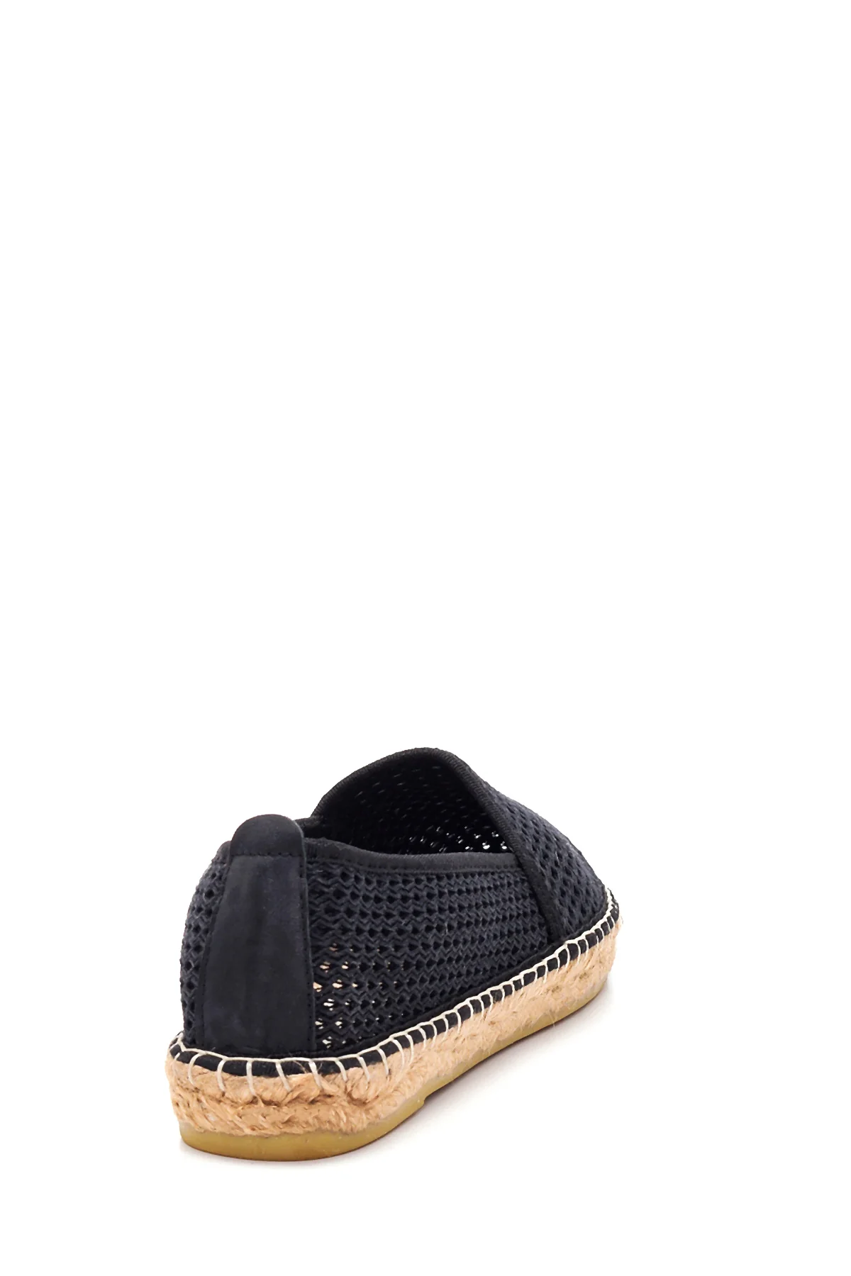 Kadın Siyah Hasır Taban Espadril - Image 5