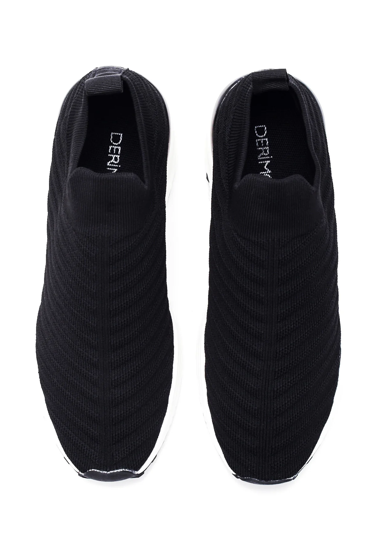 Kadın Siyah Kalın Tabanlı Sneaker - Image 7