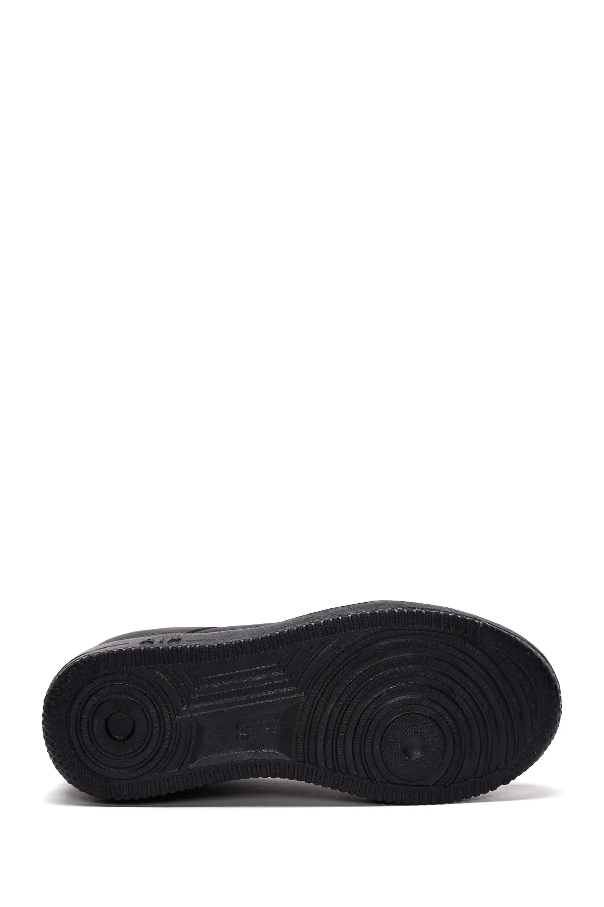 Kadın Siyah Kalın Tabanlı Sneaker - Image 4
