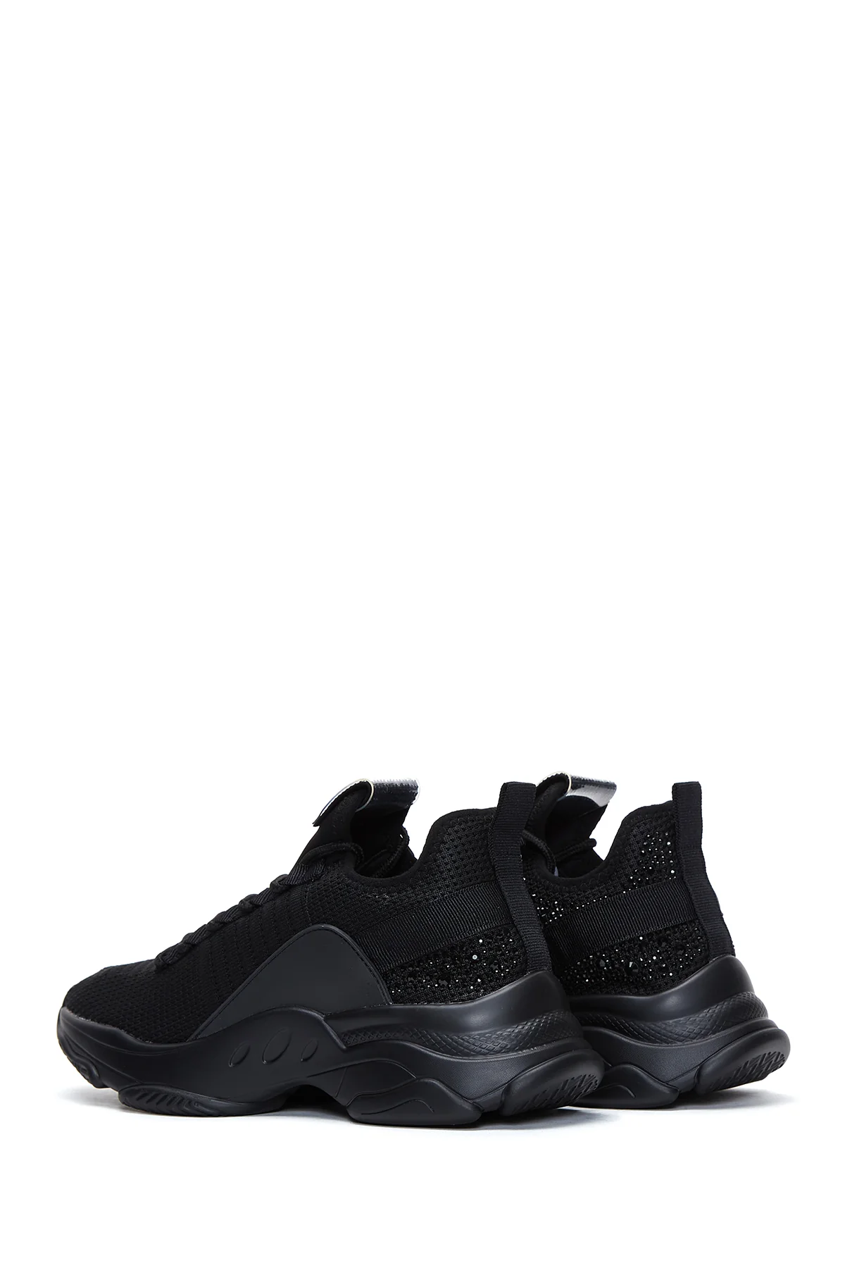 Kadın Siyah Kalın Tabanlı Sneaker - Image 5