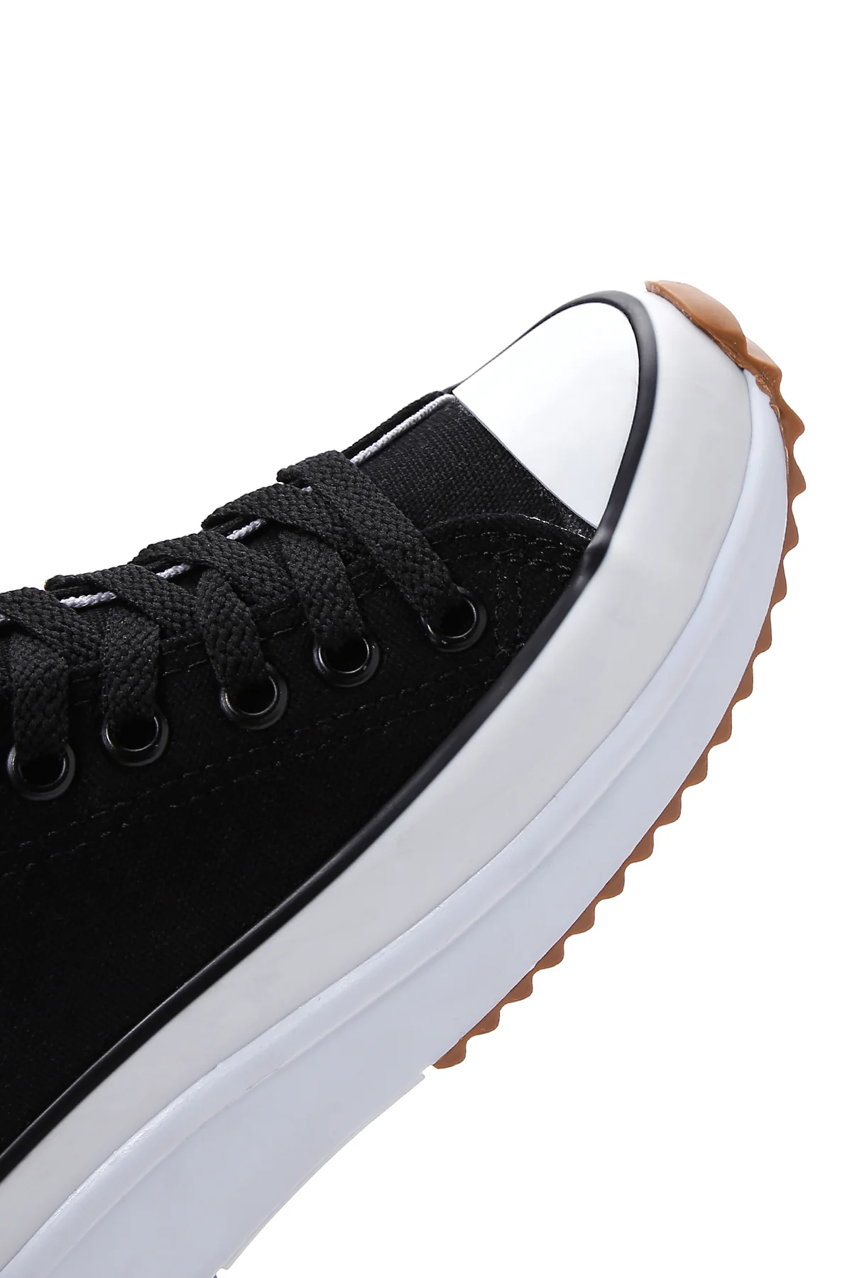 Kadın Siyah Kalın Tabanlı Sneaker - Image 8
