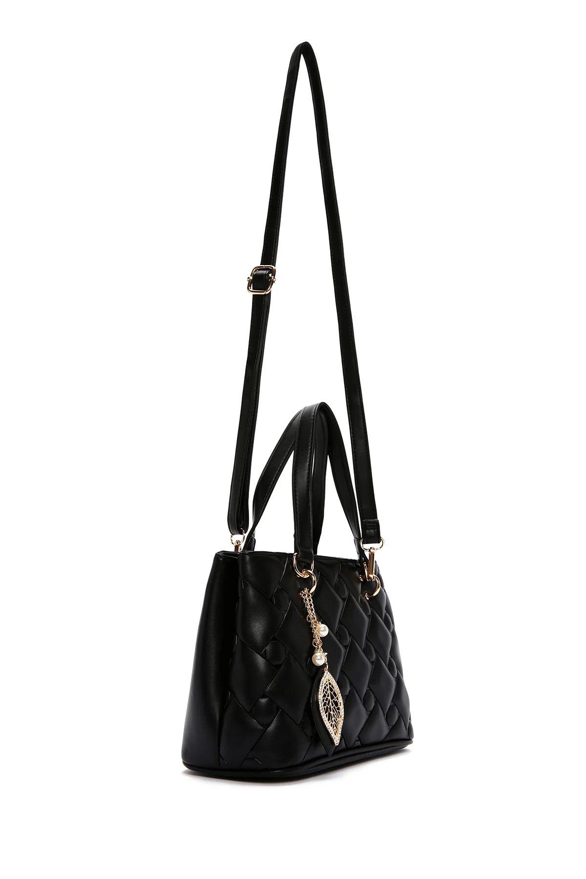 Kadın Siyah Kol Çantası - Image 6