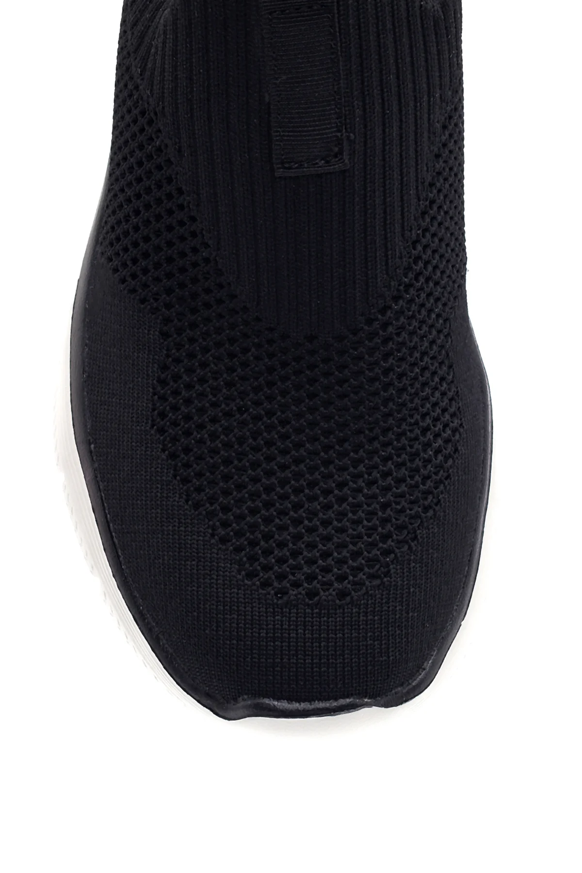 Kadın Siyah Kumaş Sneaker - Image 6