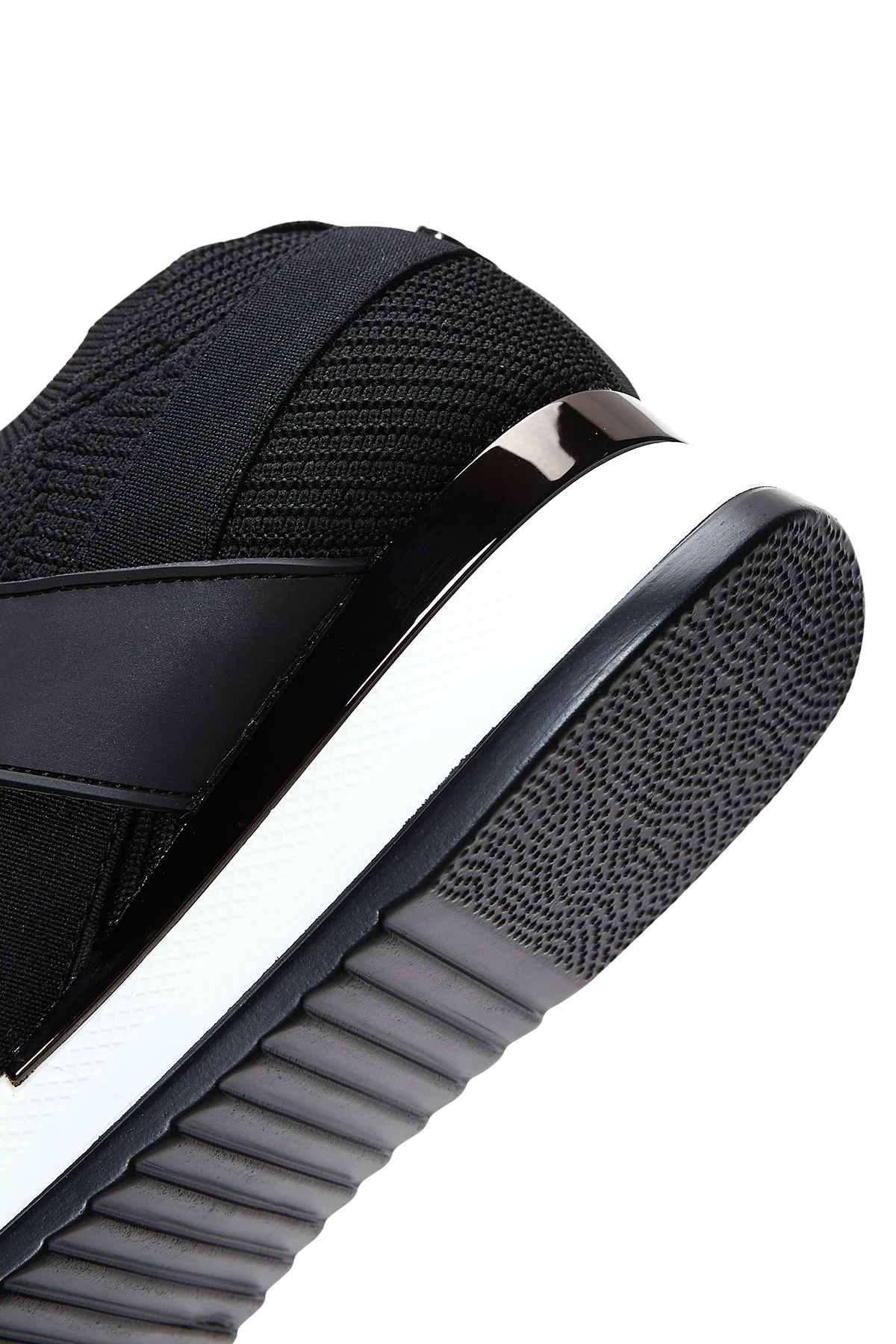 Kadın Siyah Kumaş Sneaker - Image 8