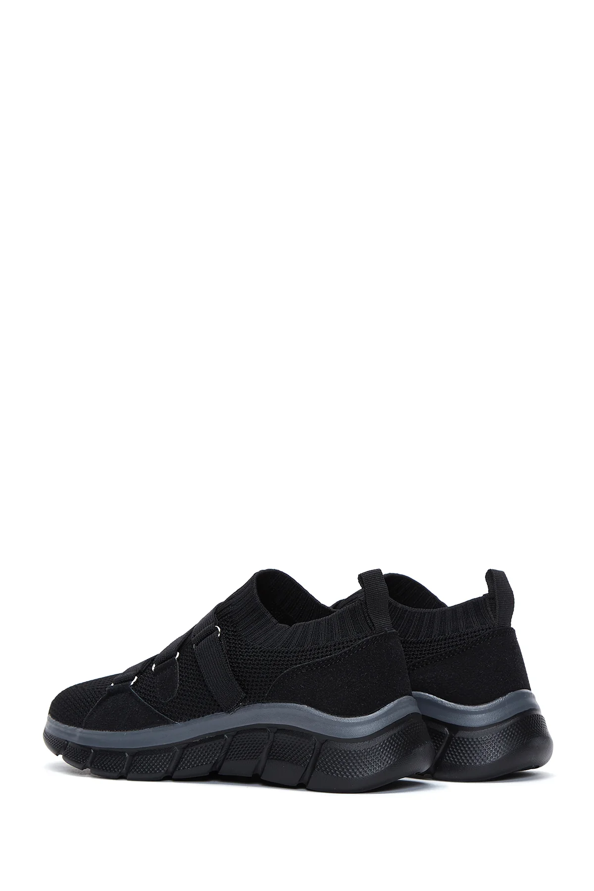 Kadın Siyah Kumaş Sneaker - Image 5
