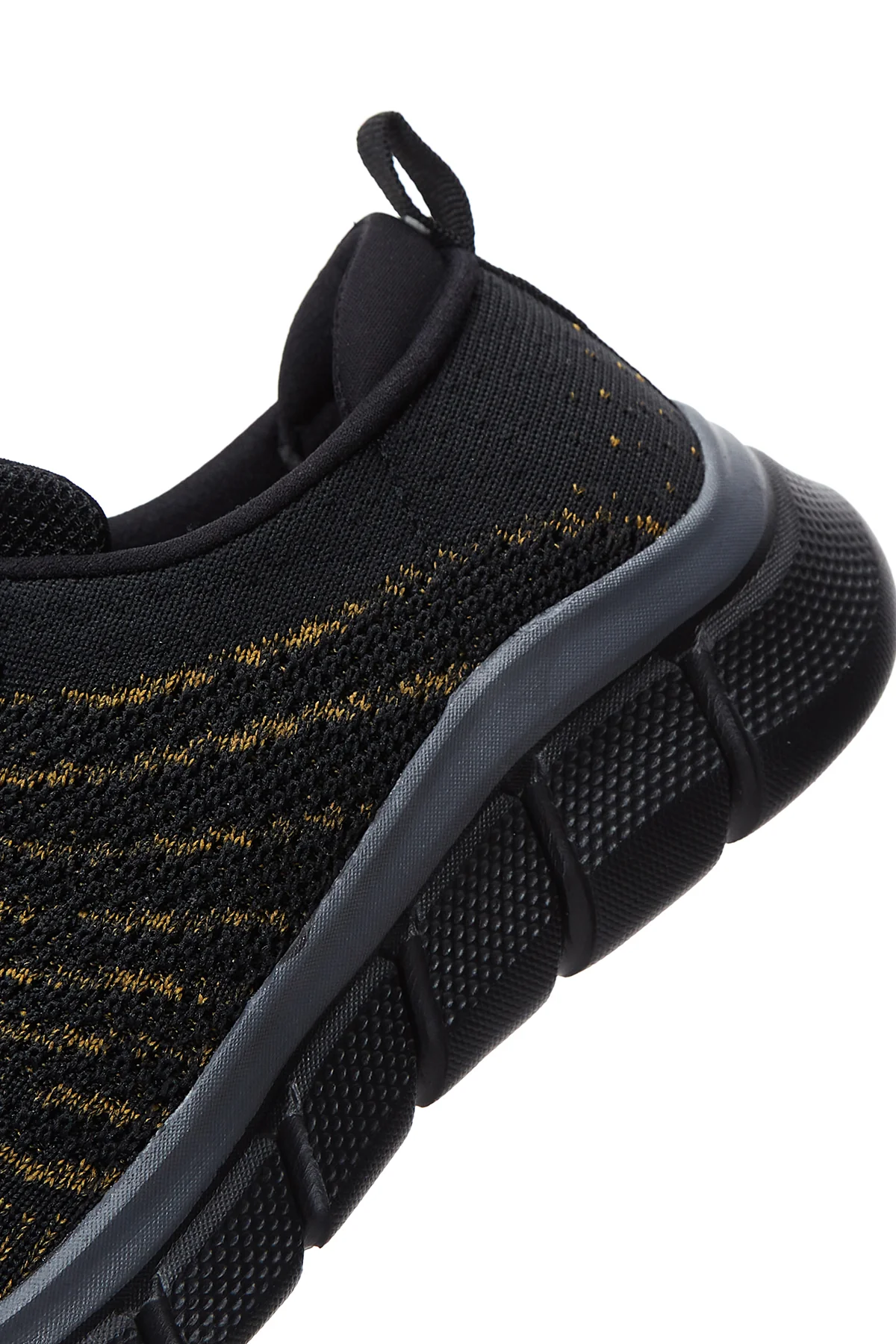Kadın Siyah Kumaş Sneaker - Image 7