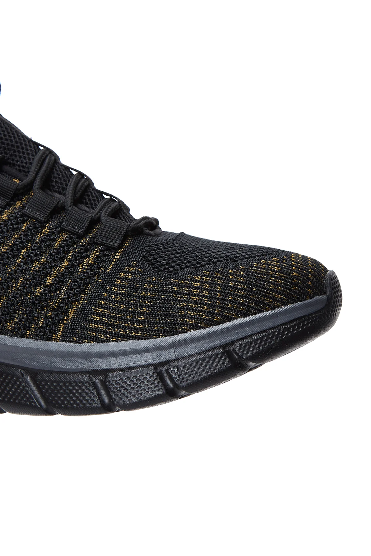 Kadın Siyah Kumaş Sneaker - Image 8