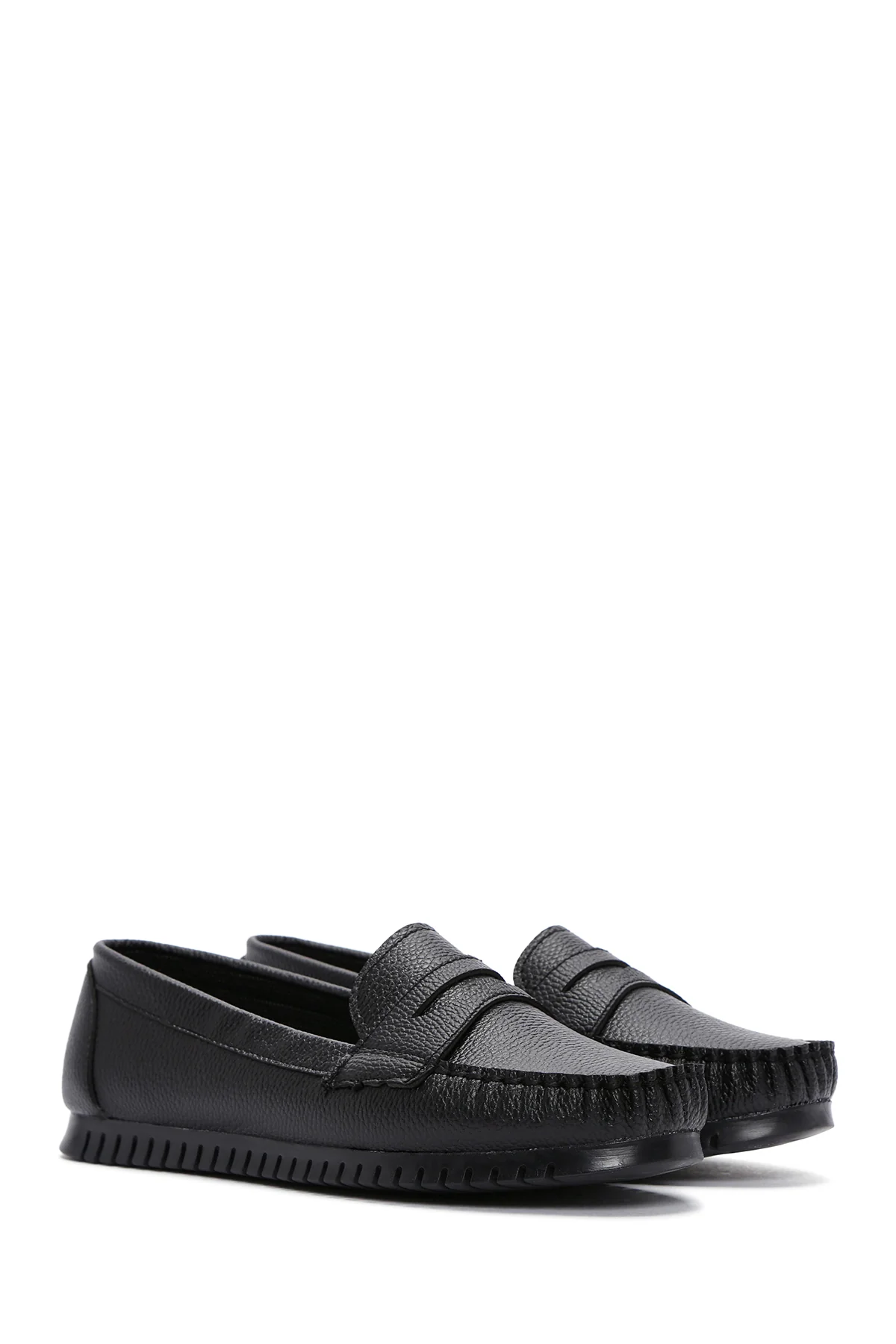 Kadın Siyah Loafer - Image 3