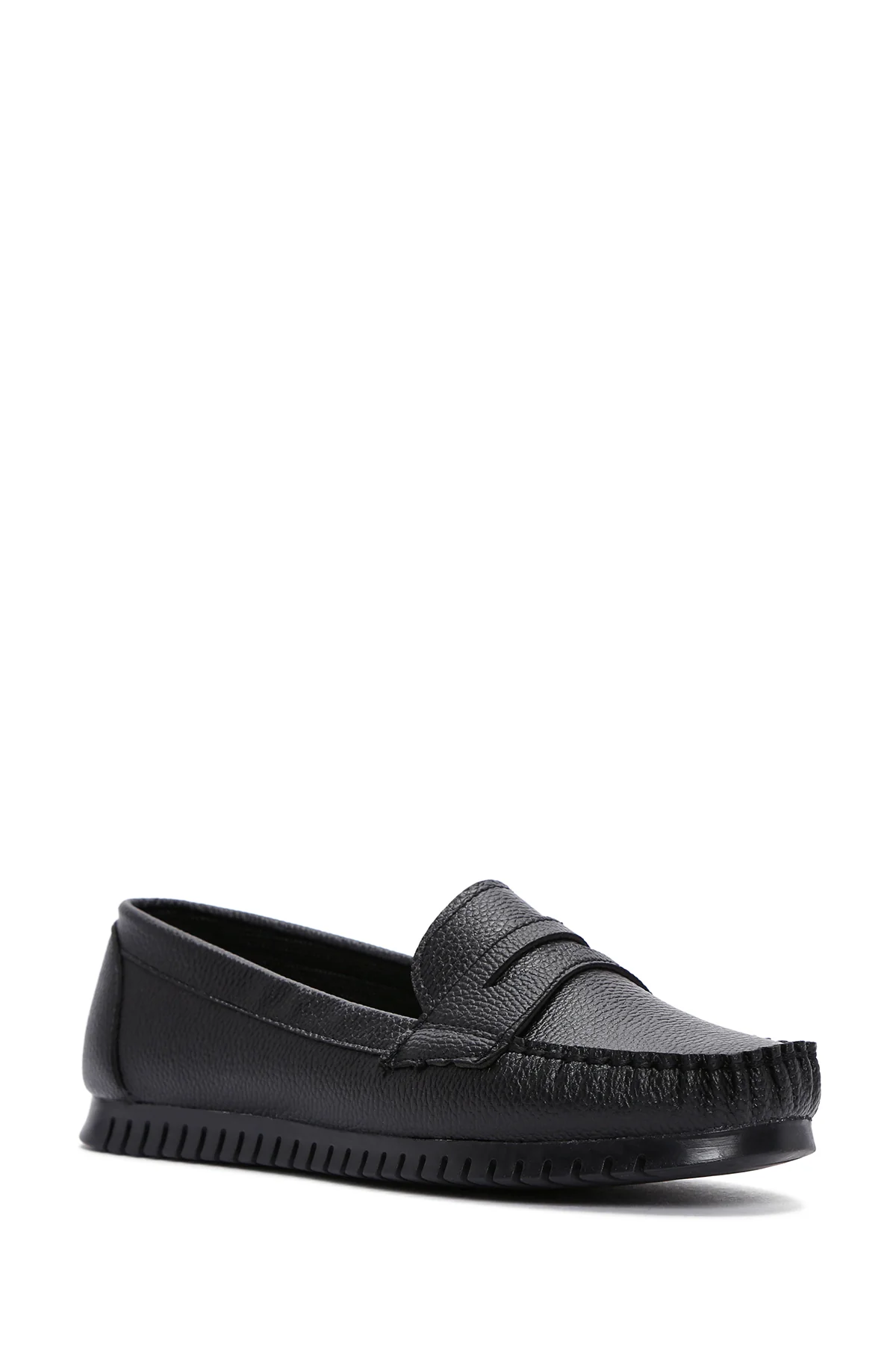 Kadın Siyah Loafer - Image 6