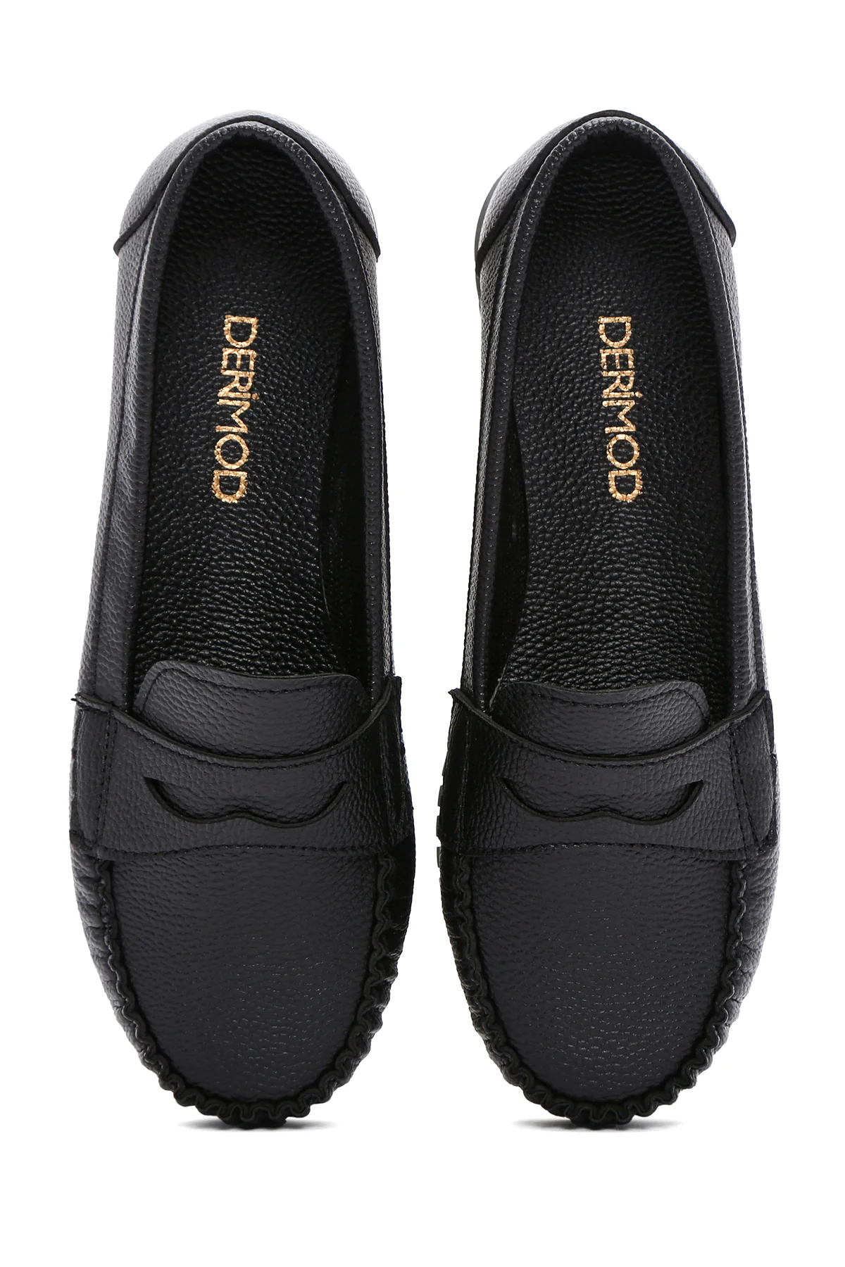 Kadın Siyah Loafer - Image 7
