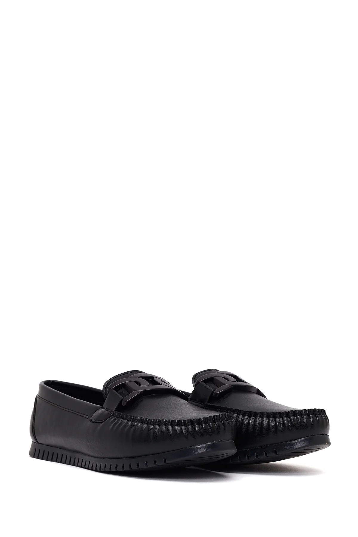 Kadın Siyah Loafer - Image 2