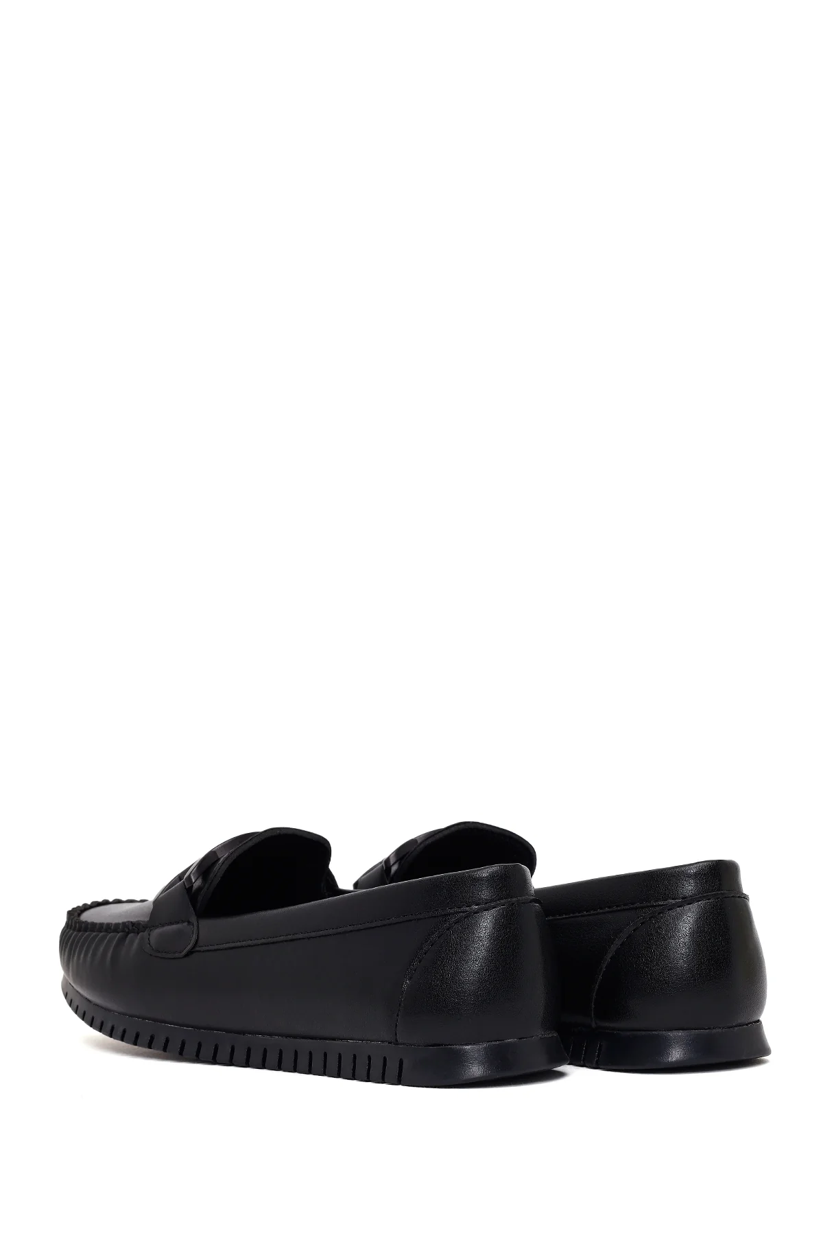 Kadın Siyah Loafer - Image 6