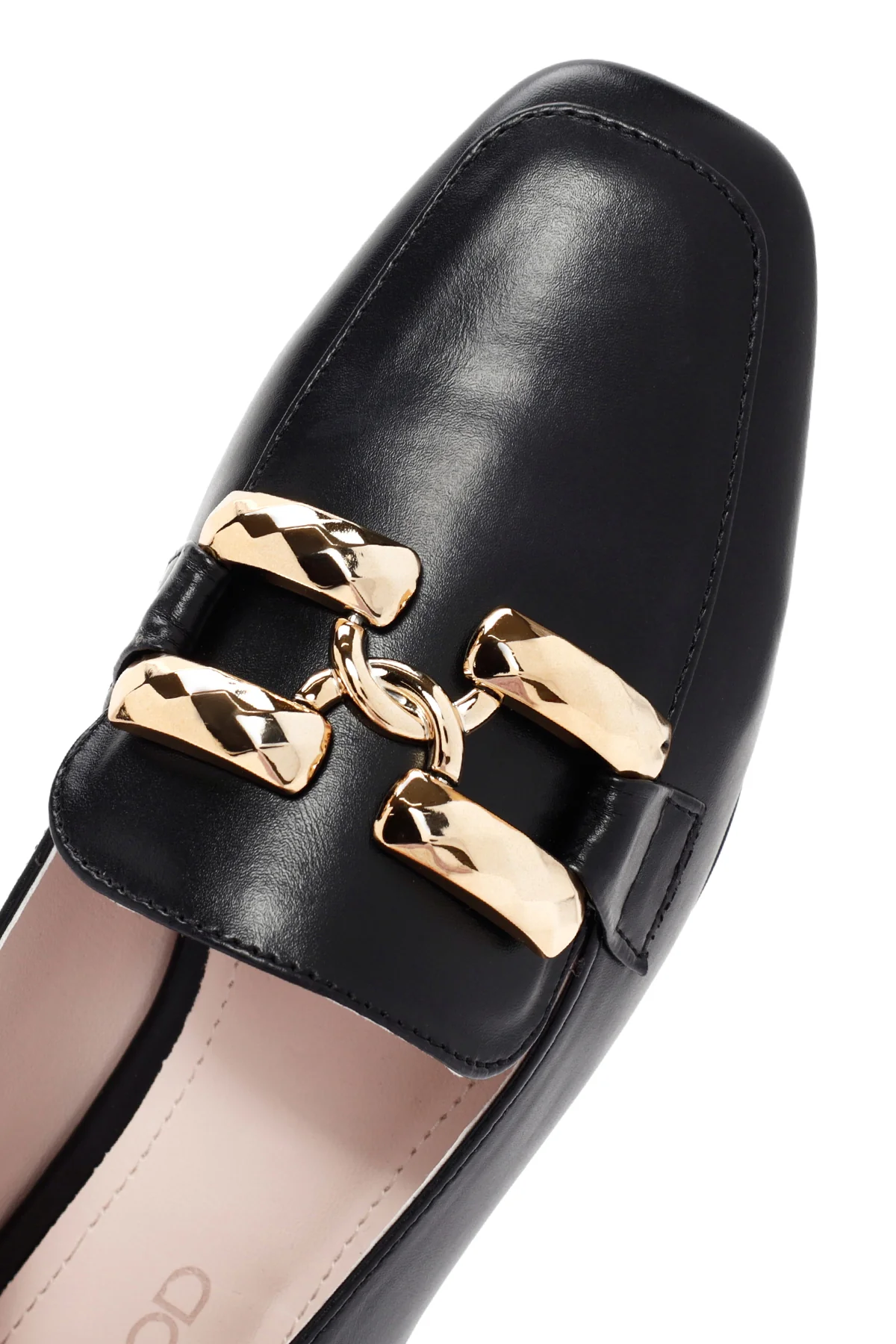 Kadın Siyah Maskülen Loafer - Image 10