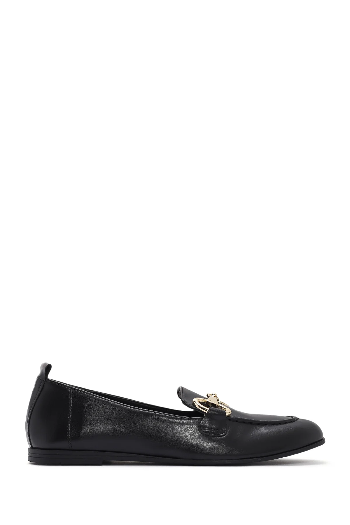 Kadın Siyah Maskülen Loafer