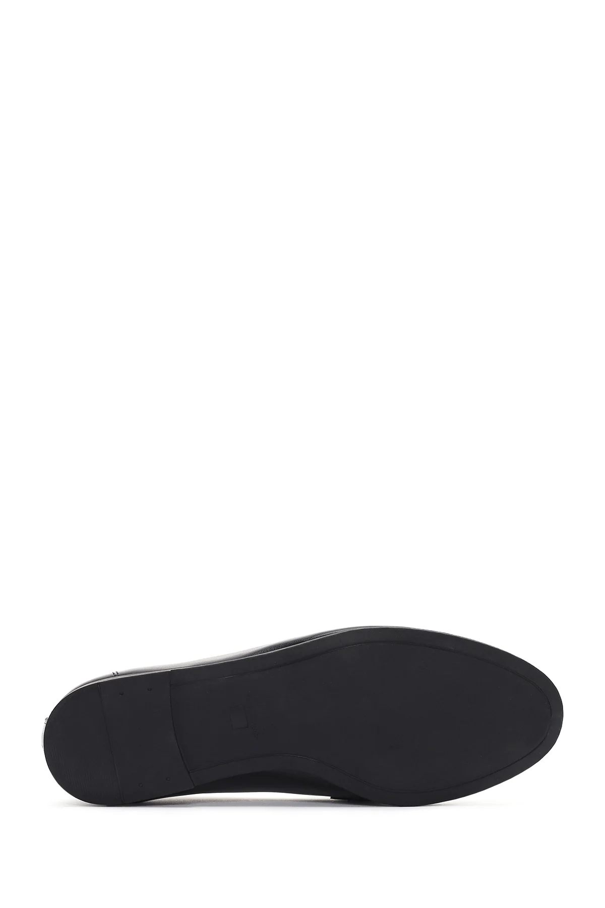 Kadın Siyah Maskülen Loafer - Image 4