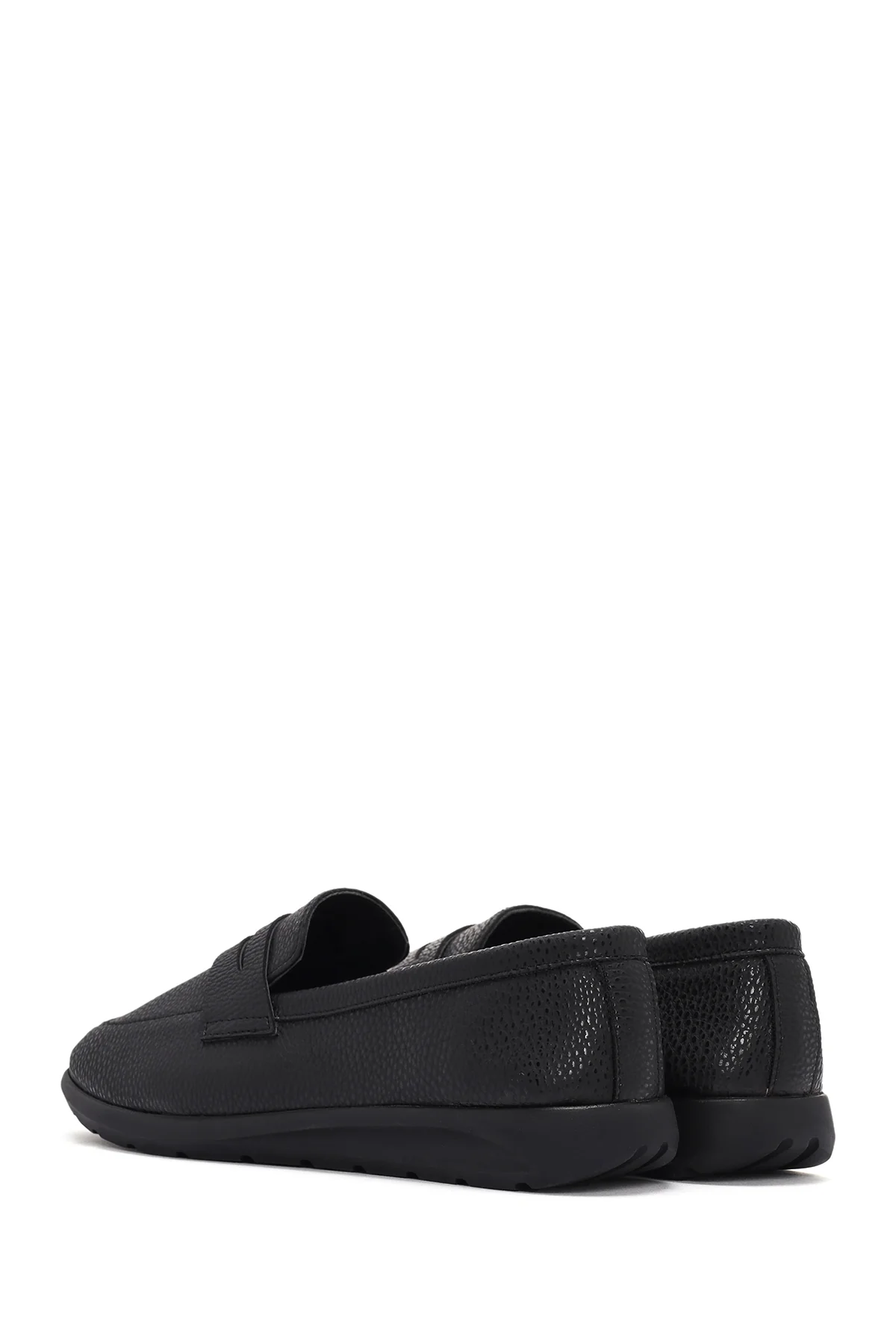 Kadın Siyah Maskülen Loafer - Image 5