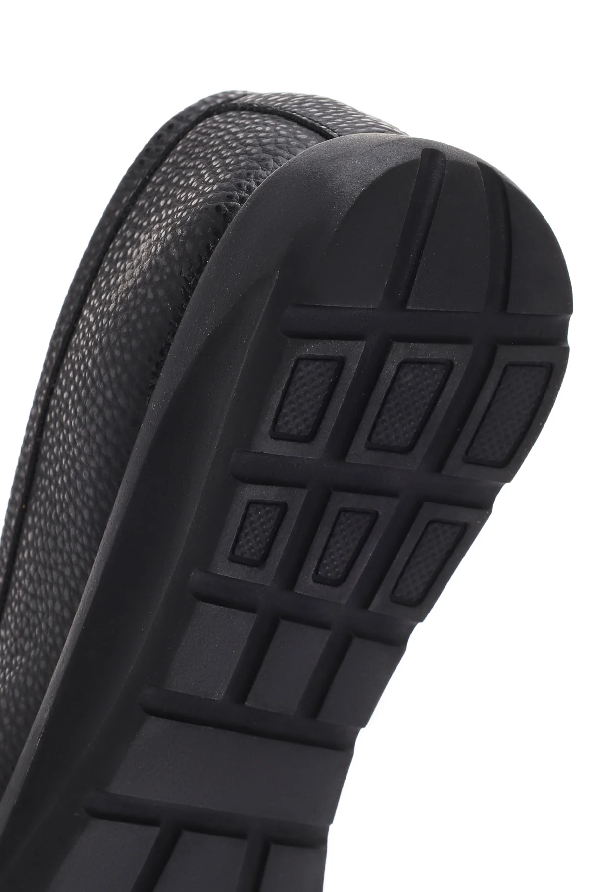 Kadın Siyah Maskülen Loafer - Image 8