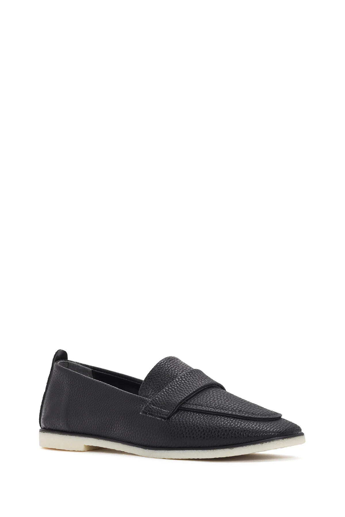 Kadın Siyah Maskülen Loafer - Image 6