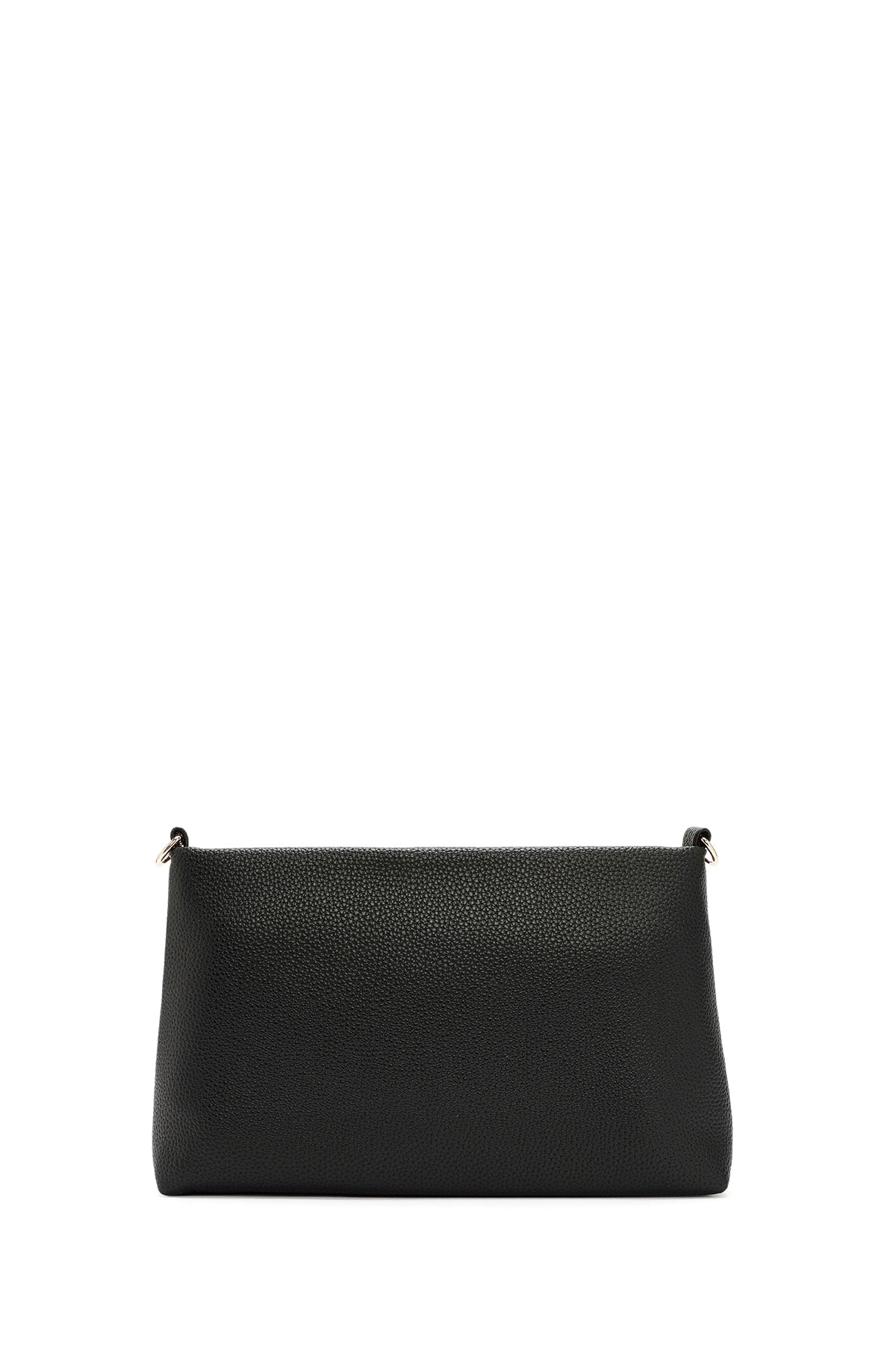 Kadın Siyah Örgü Askılı Omuz Çantası - Image 4