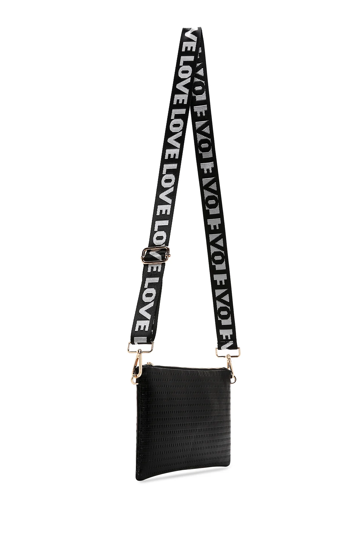 Kadın Siyah Portföy Çanta - Image 6