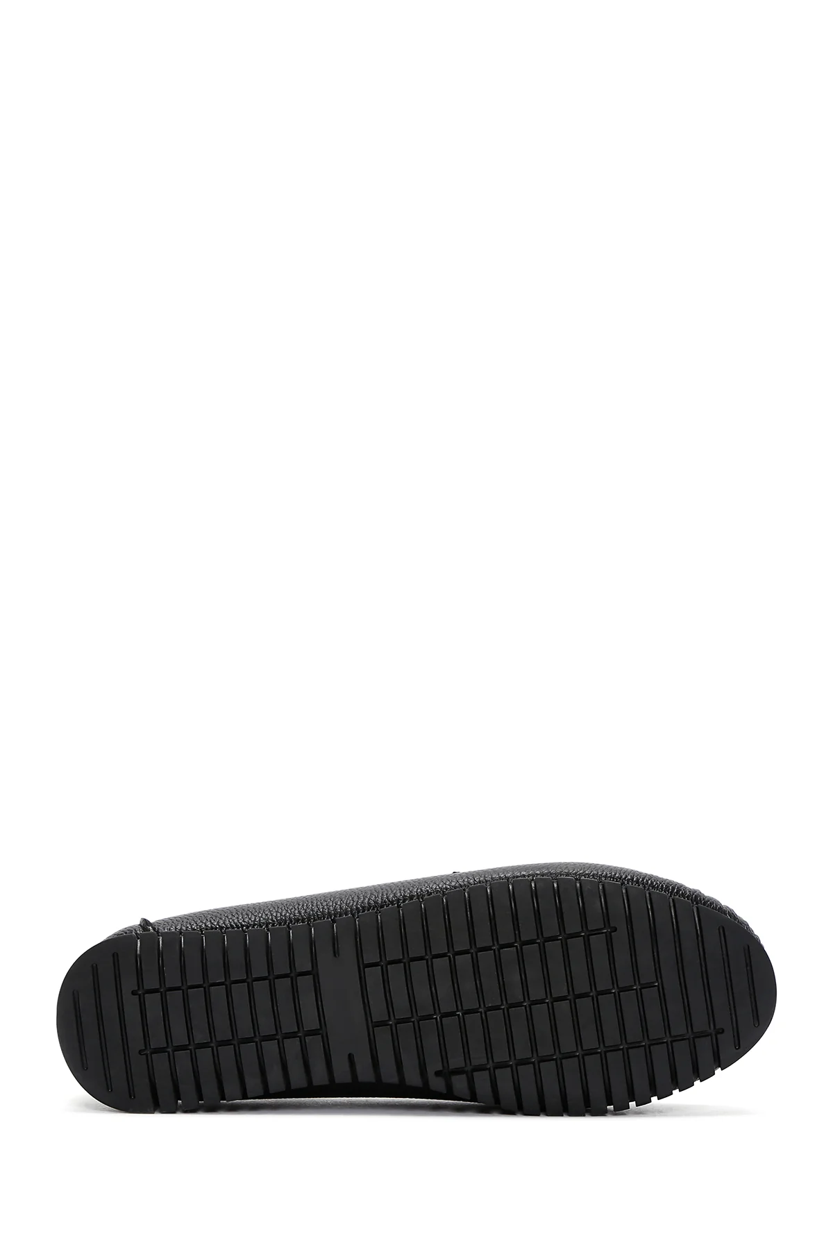 Kadın Siyah Püskül Detaylı Loafer - Image 4