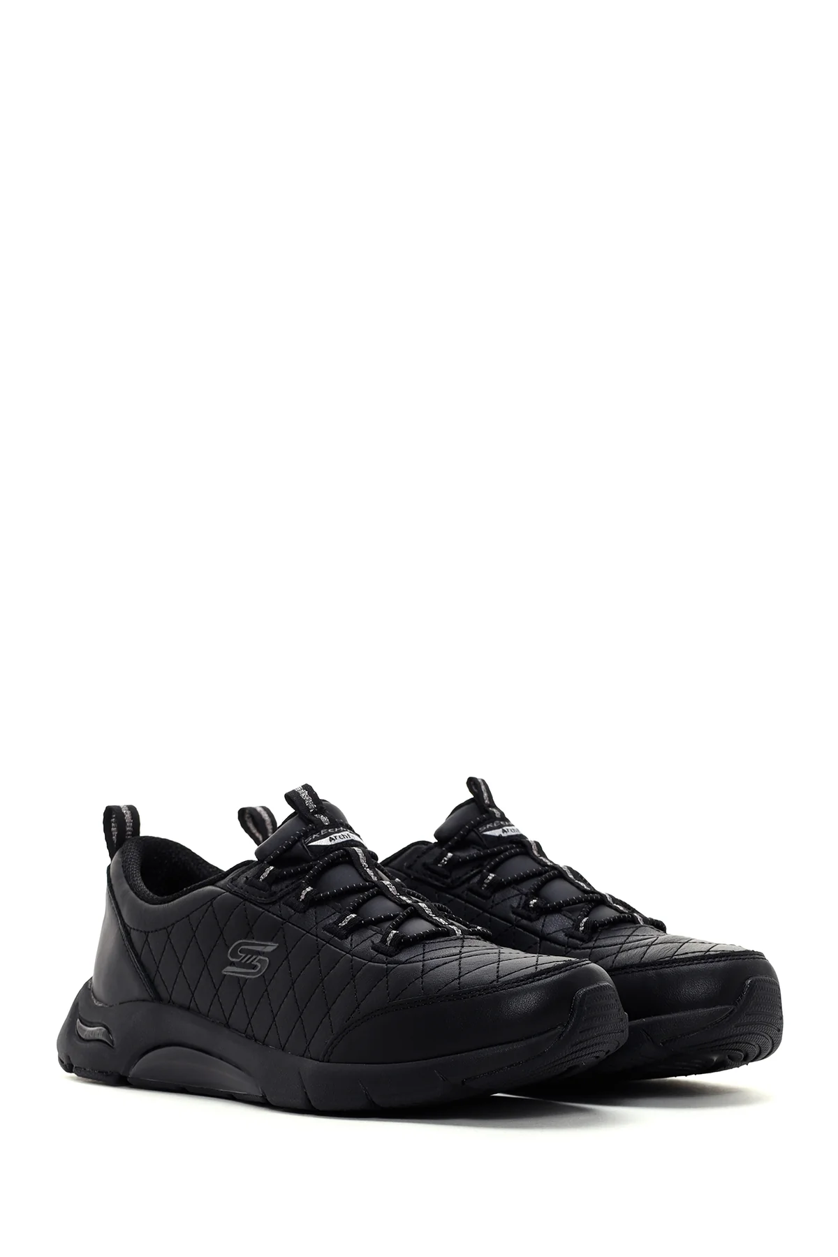 Kadın Siyah Skechers Skech-Air Arch Fit Sneaker - Image 3