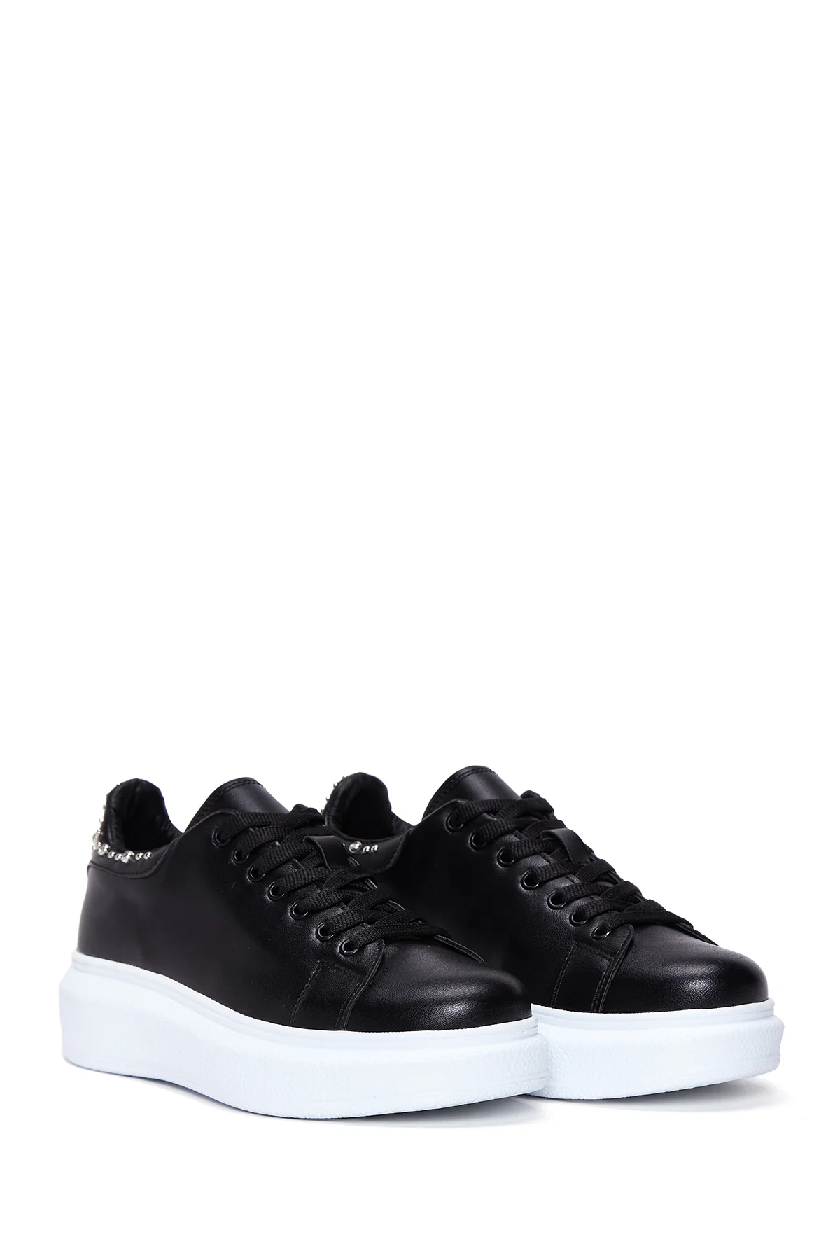 Kadın Siyah Sneaker - Image 3