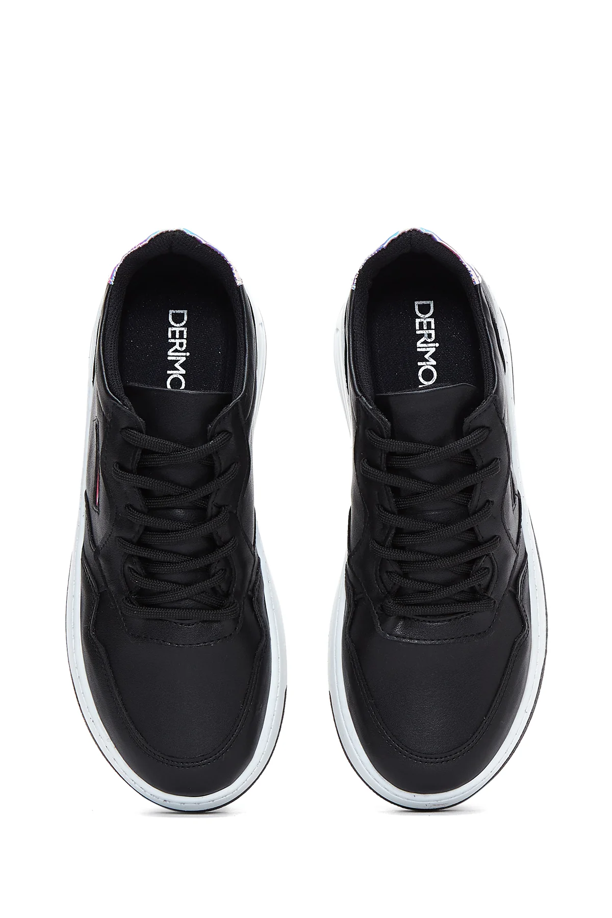 Kadın Siyah Sneaker - Image 6