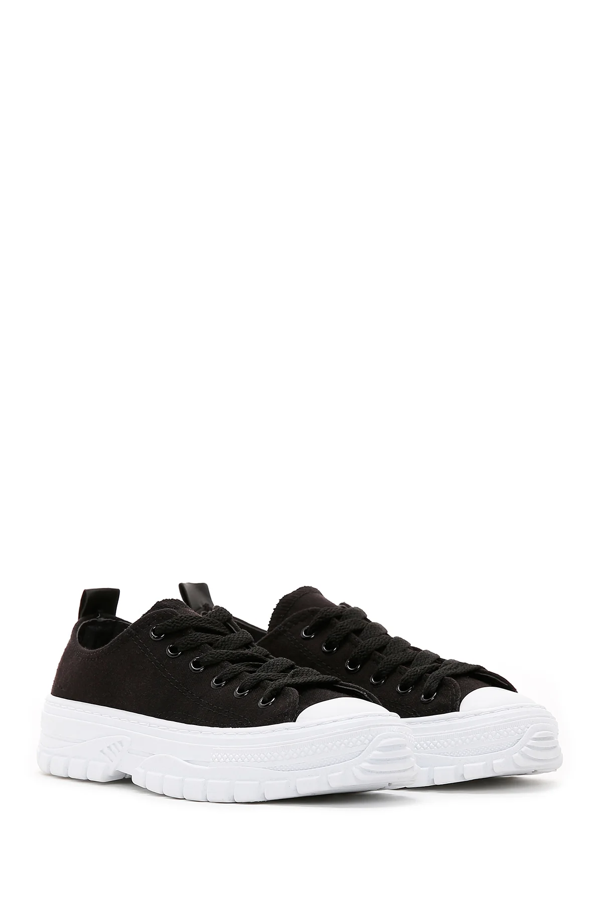 Kadın Siyah Sneaker - Image 3