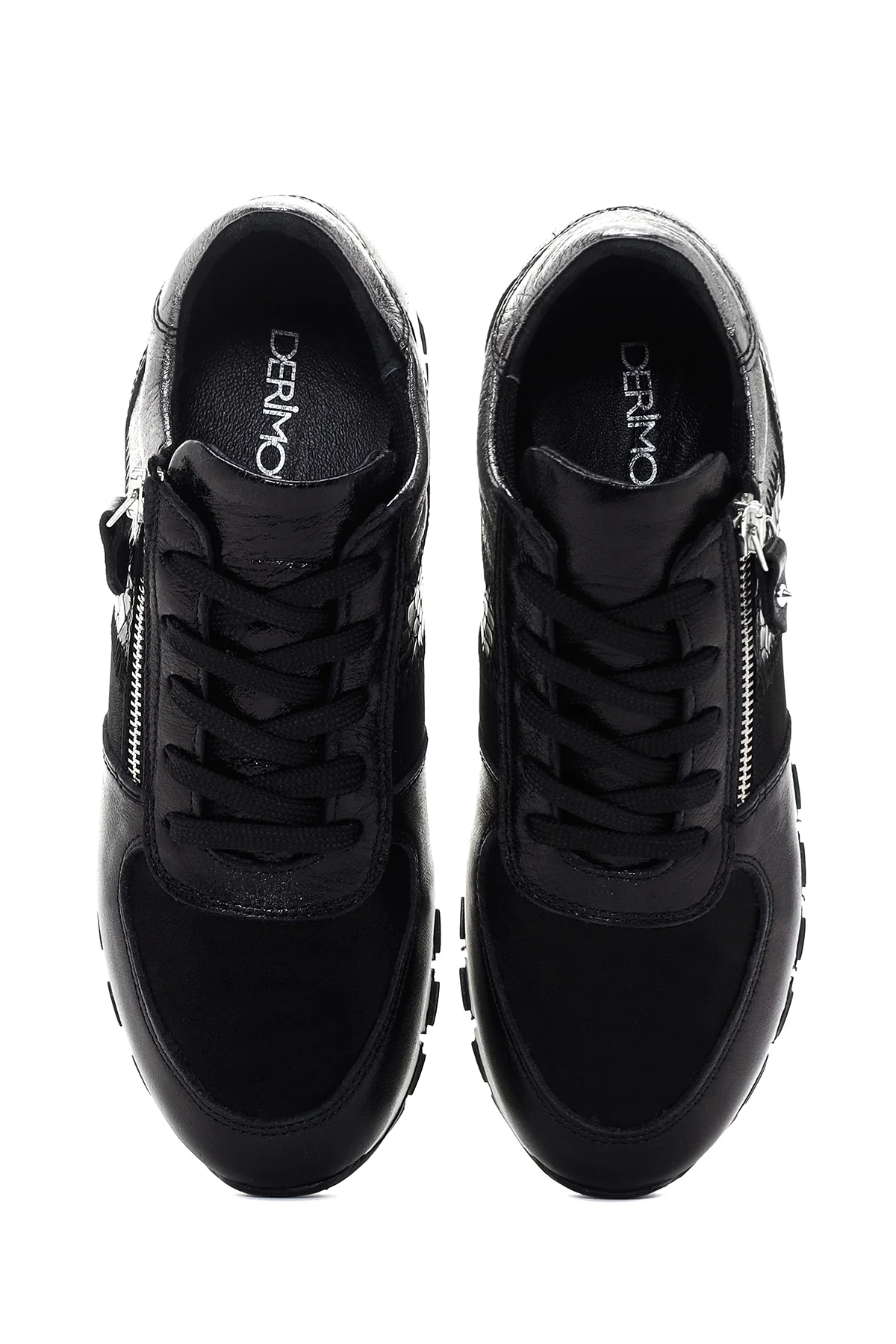 Kadın Siyah Sneaker - Image 6