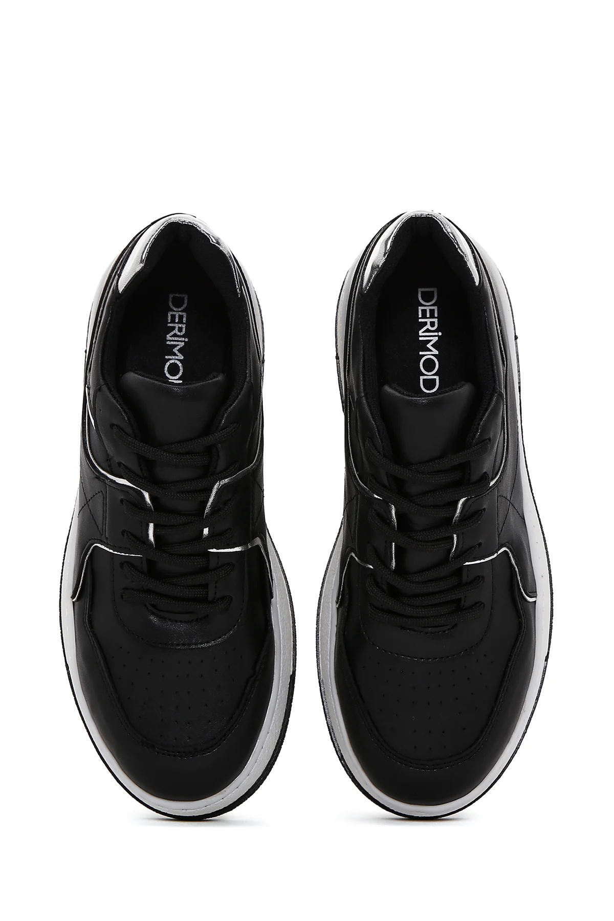 Kadın Siyah Sneaker - Image 6