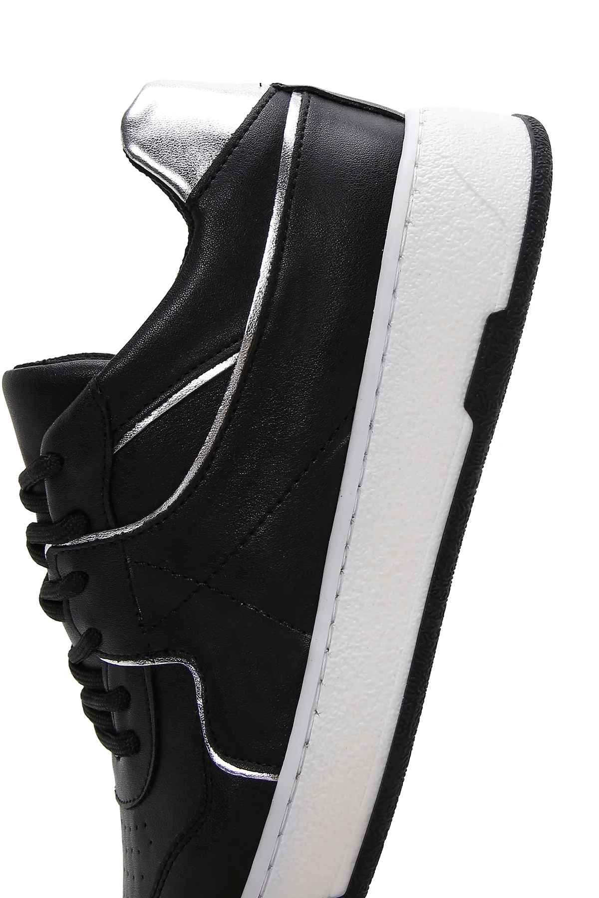 Kadın Siyah Sneaker - Image 7