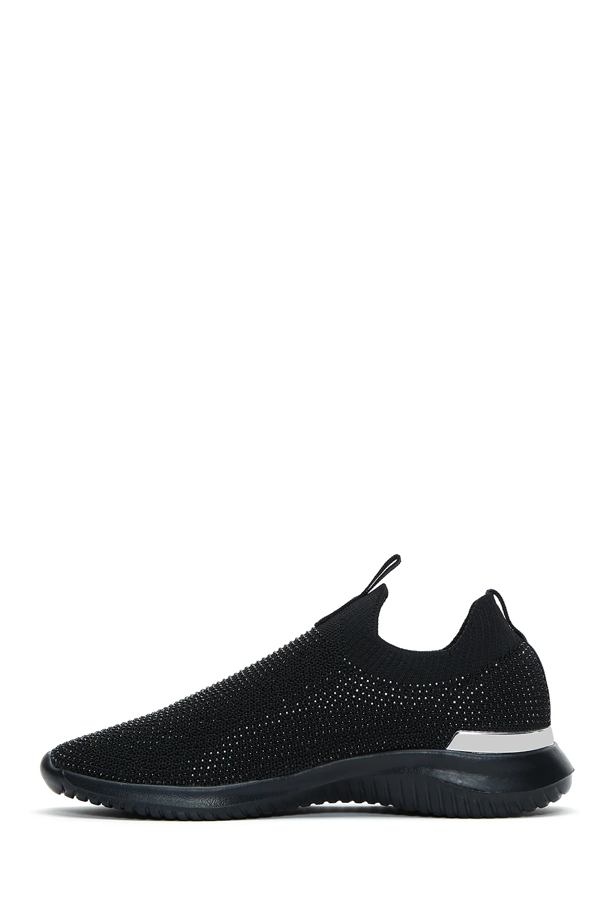 Kadın Siyah Taşlı Sneaker - Image 2