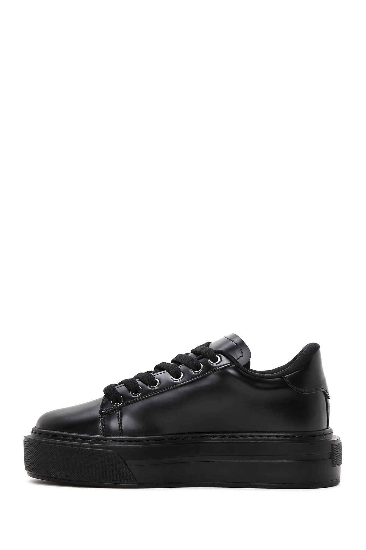 Kadın Siyah Taşlı Sneaker - Image 2