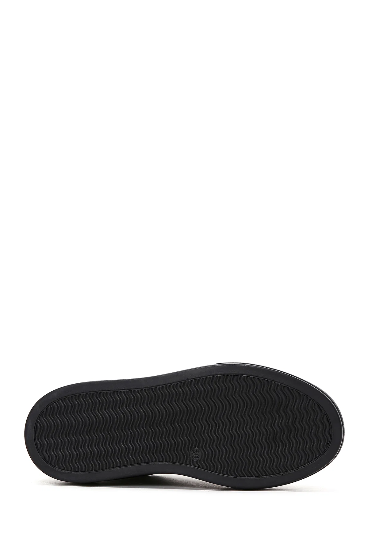Kadın Siyah Taşlı Sneaker - Image 4