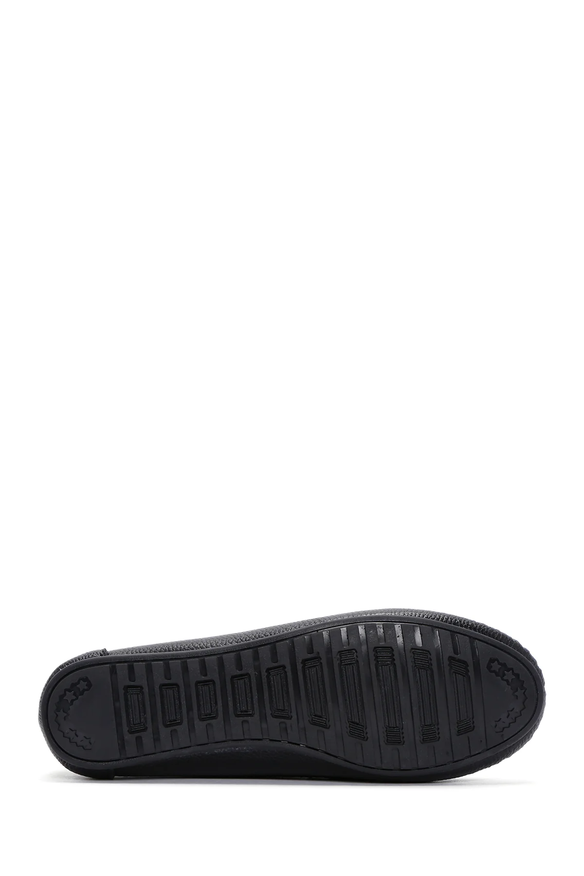 Kadın Siyah Toka Detaylı Loafer - Image 4
