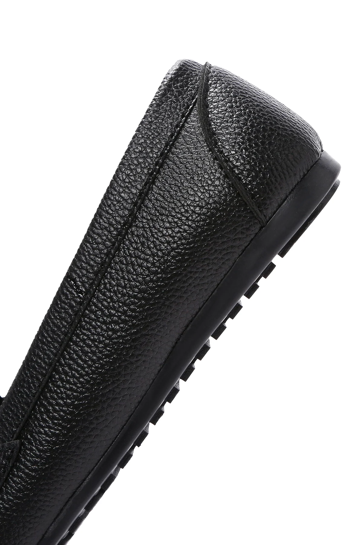 Kadın Siyah Toka Detaylı Loafer - Image 8